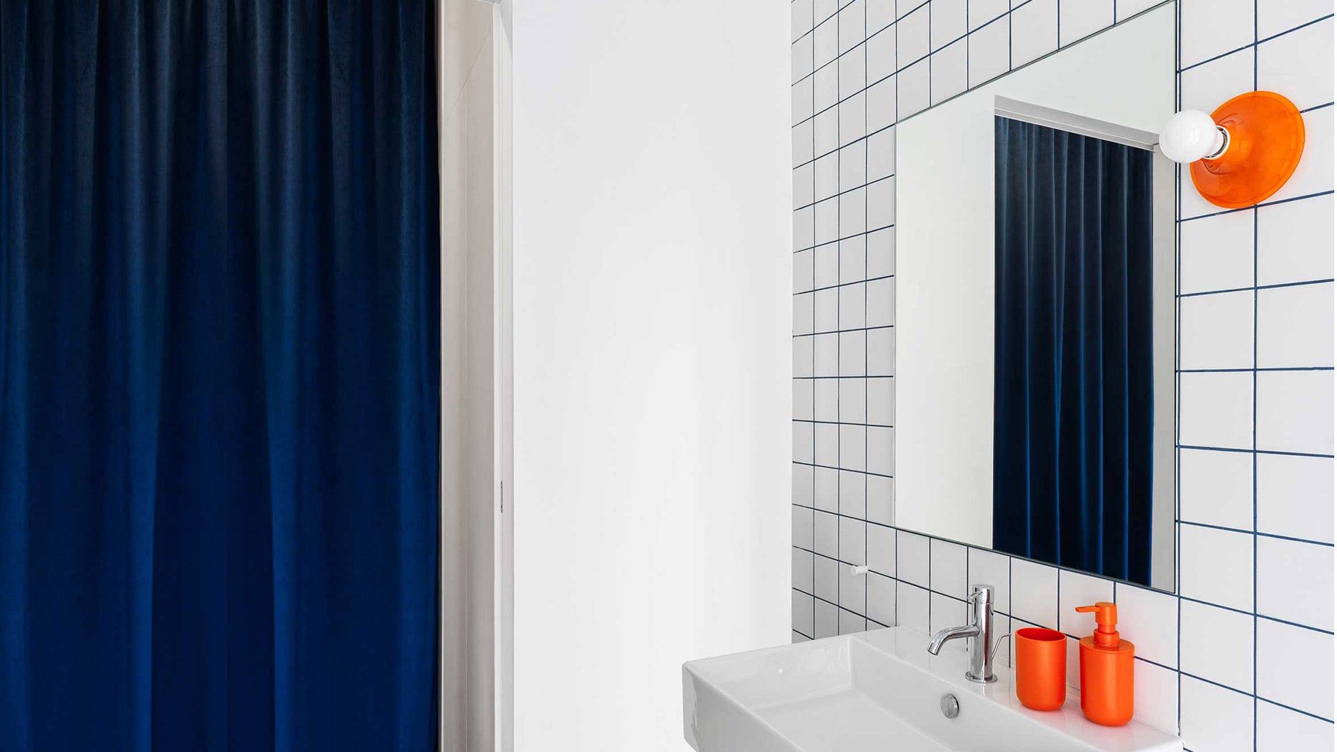 Lampa sufitowa TETI pomarańczowy