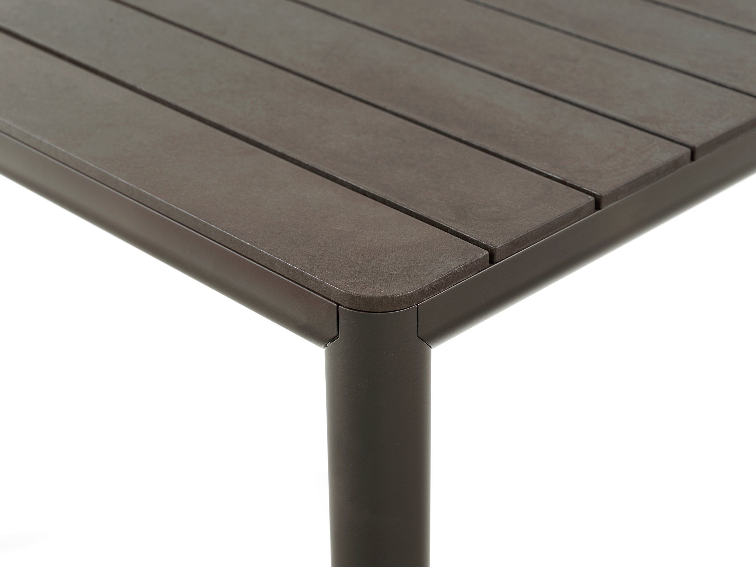 TEVERE Earthy Brown Extendable Outdoor Table