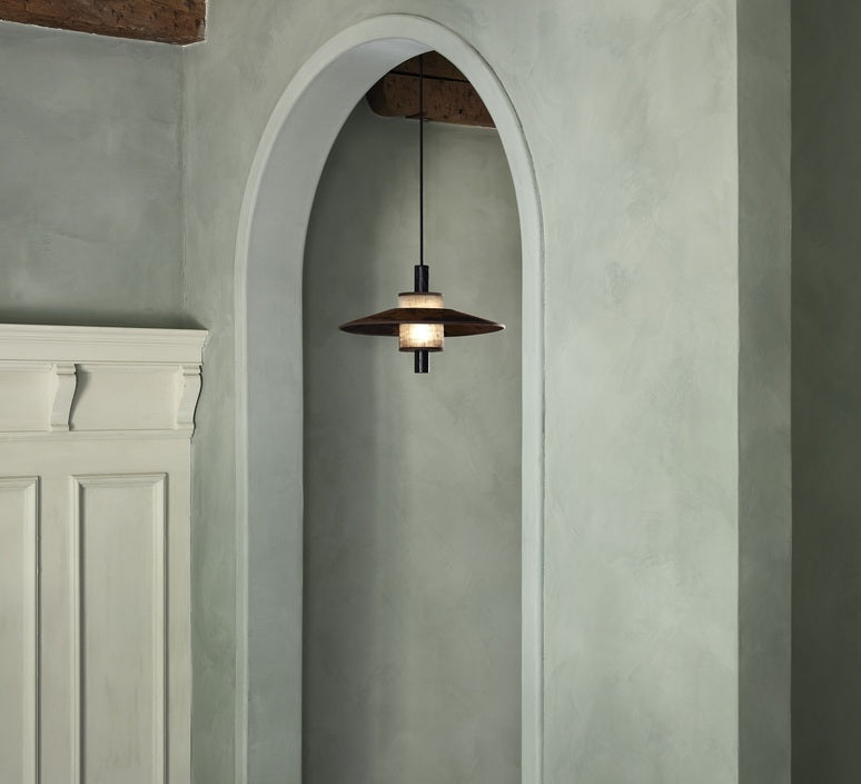 Závěsné svítidlo THESEE terakota