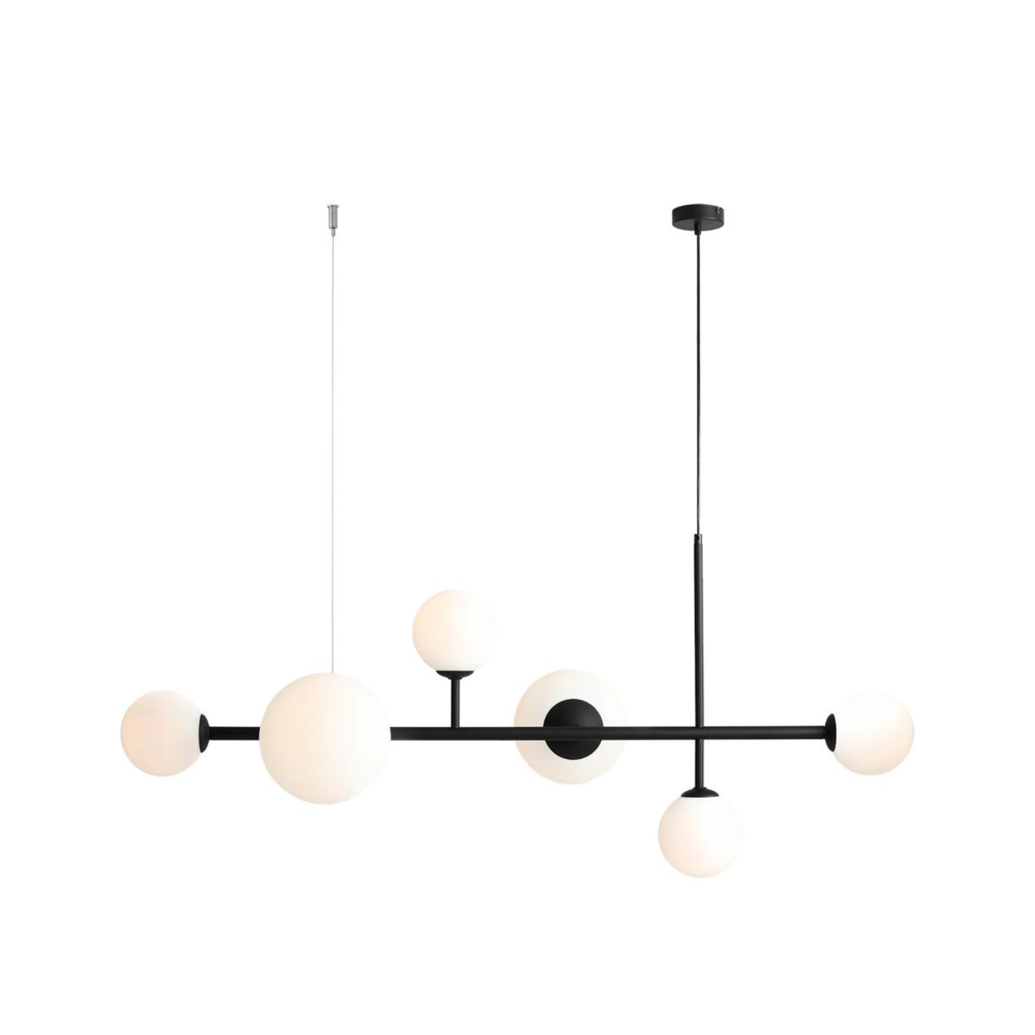 Diona Hexa black hanging lamp