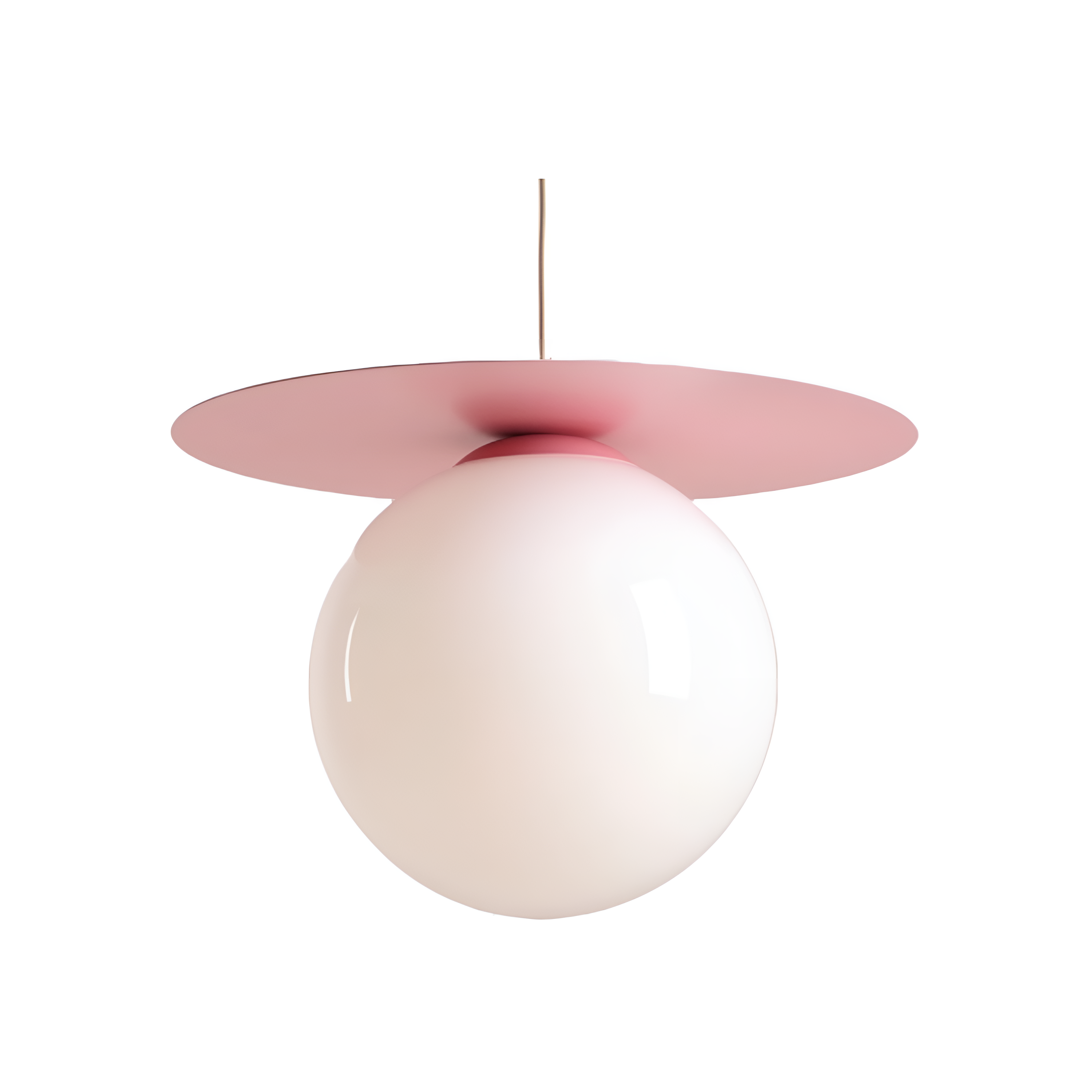 Lampa wisząca LOOP różowy