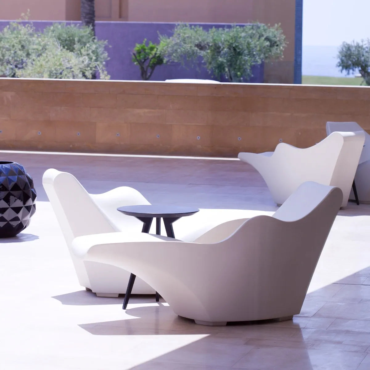 Leżanka TOKYO POP czarny