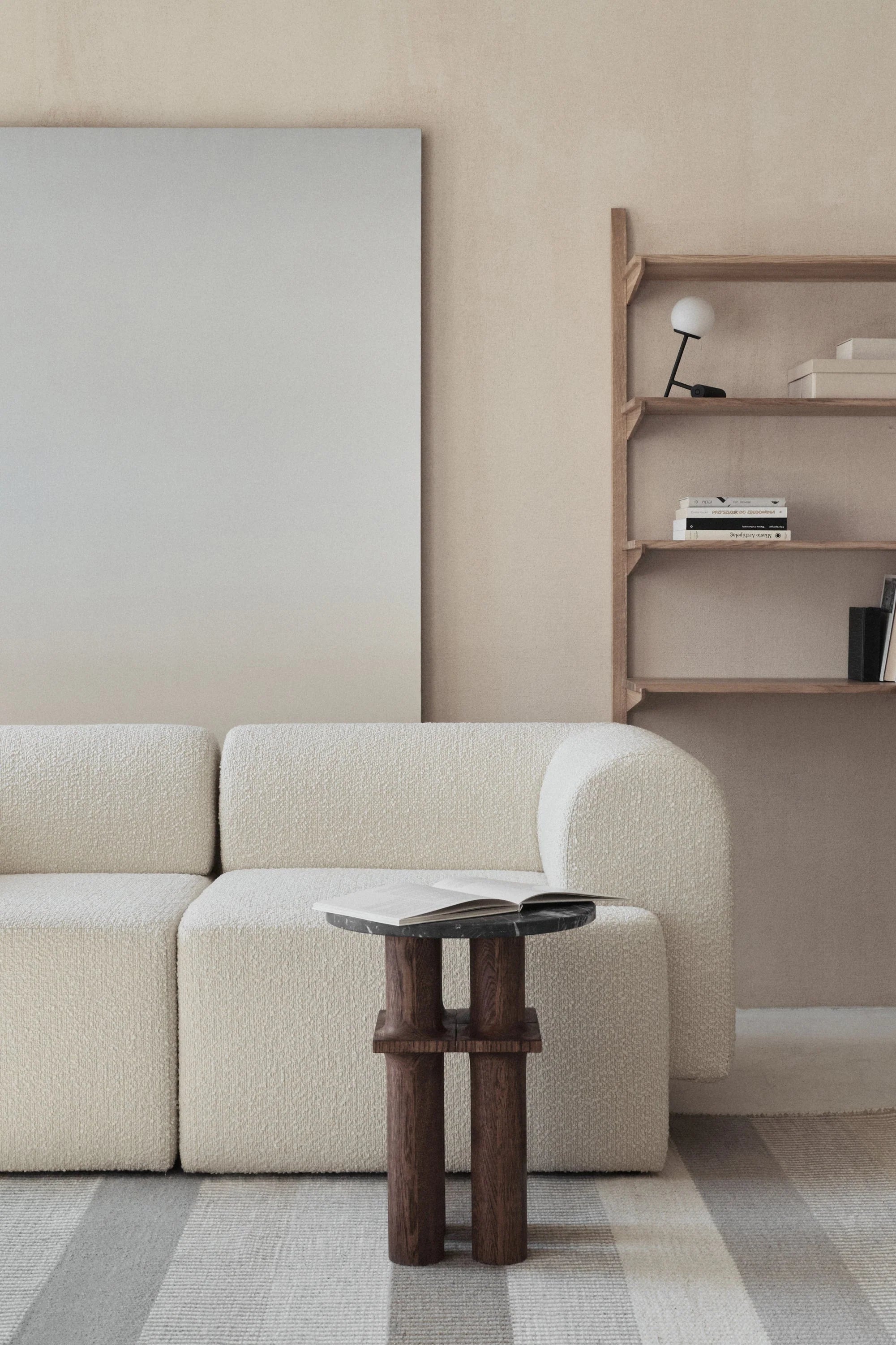 3-Seater Sofa TORI Light Gray