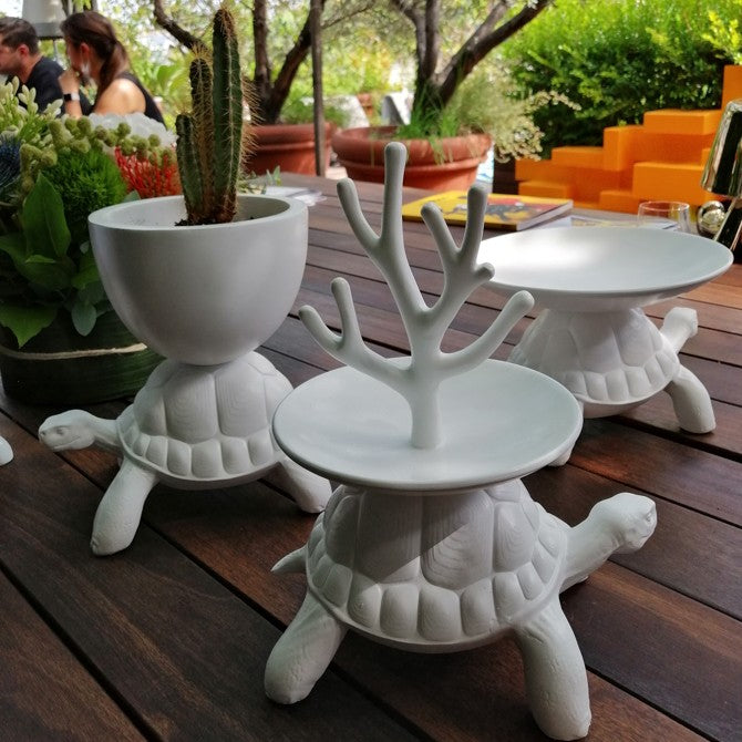 TURTLE CARRY planter light gray