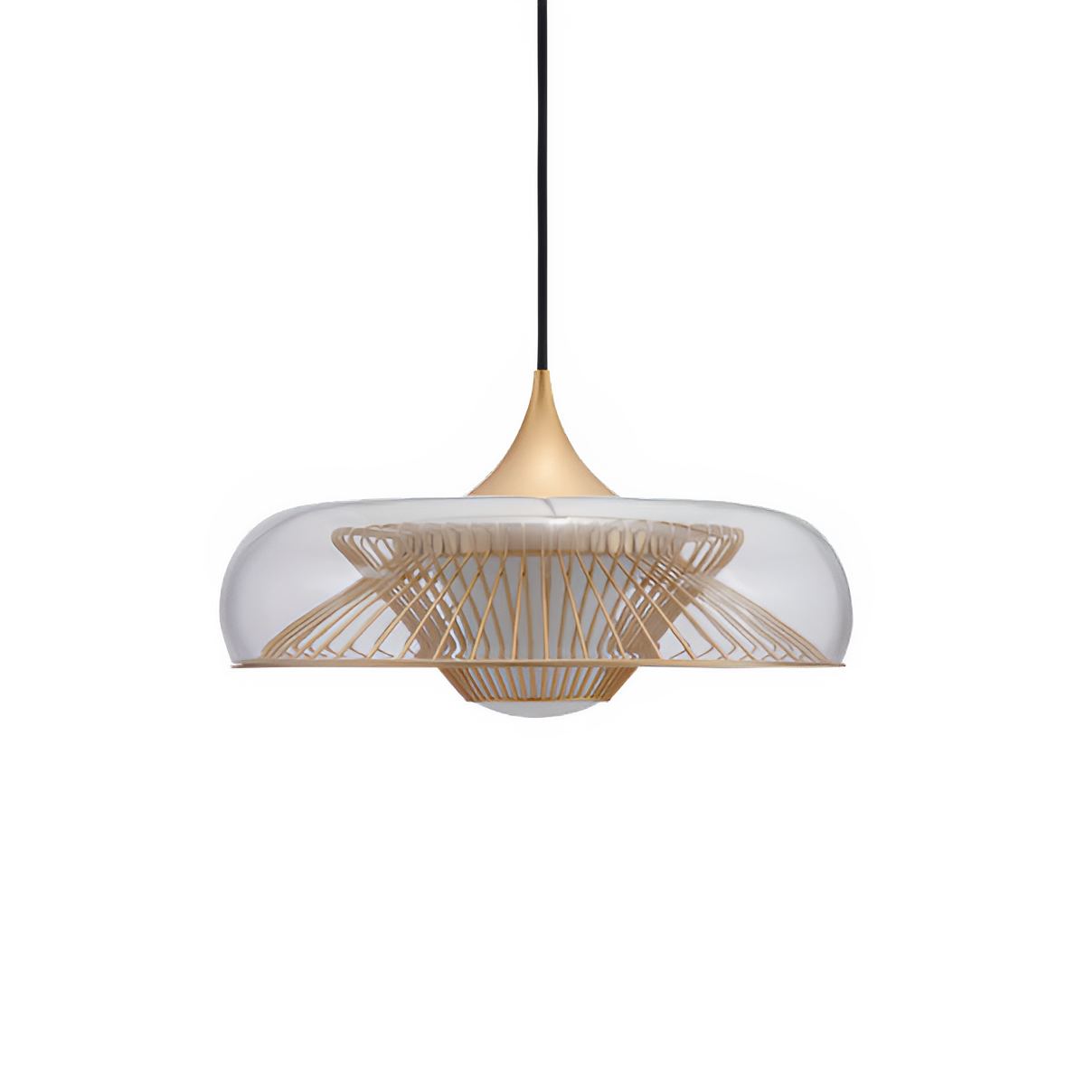 CHORDIS gold pendant lamp shade
