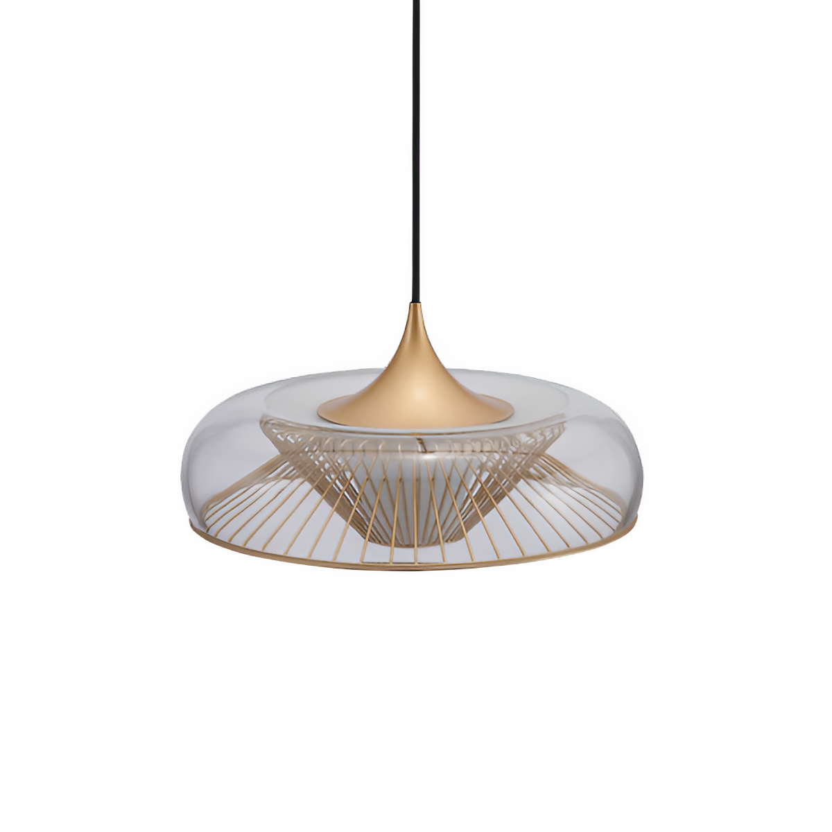 CHORDIS gold pendant lamp shade