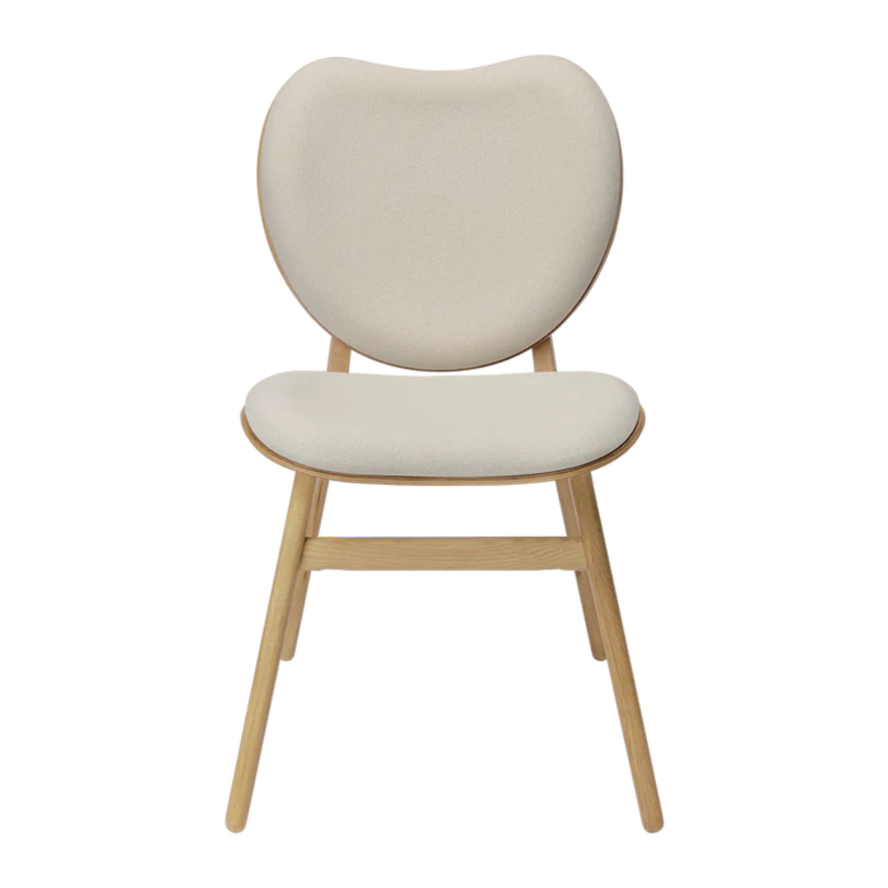 CONVERSATION chair sand with oak base