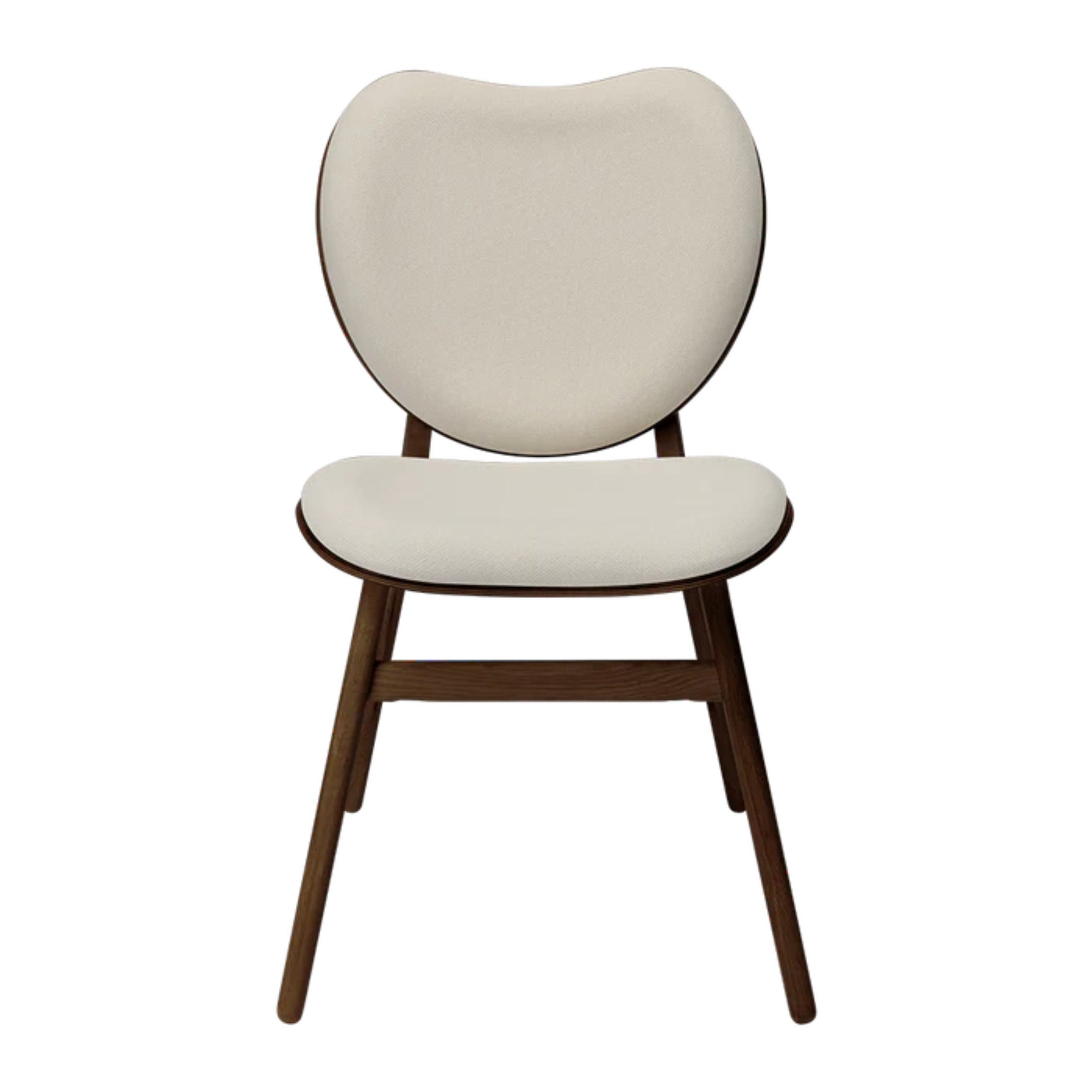 CONVERSATION chair sand with dark oak base