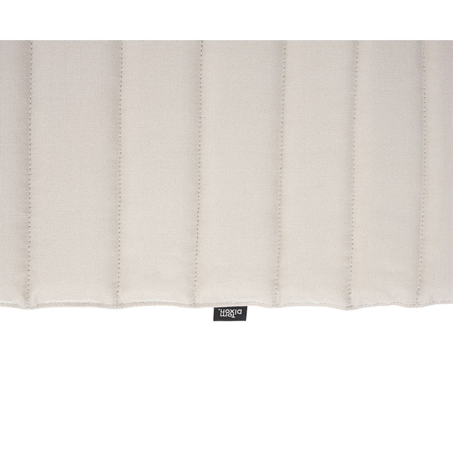 Křeslo s područkami venkovní GROOVE zlomená bílá