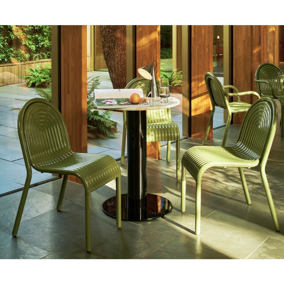 Zahradní židle GROOVE zelená