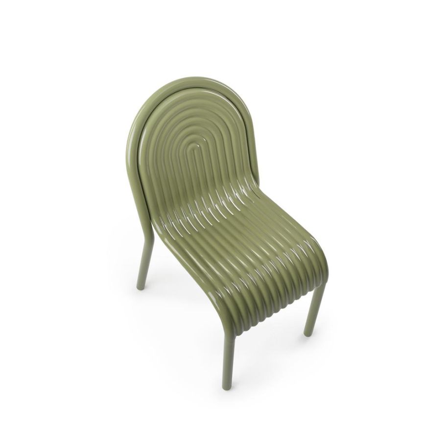 Zahradní židle GROOVE zelená