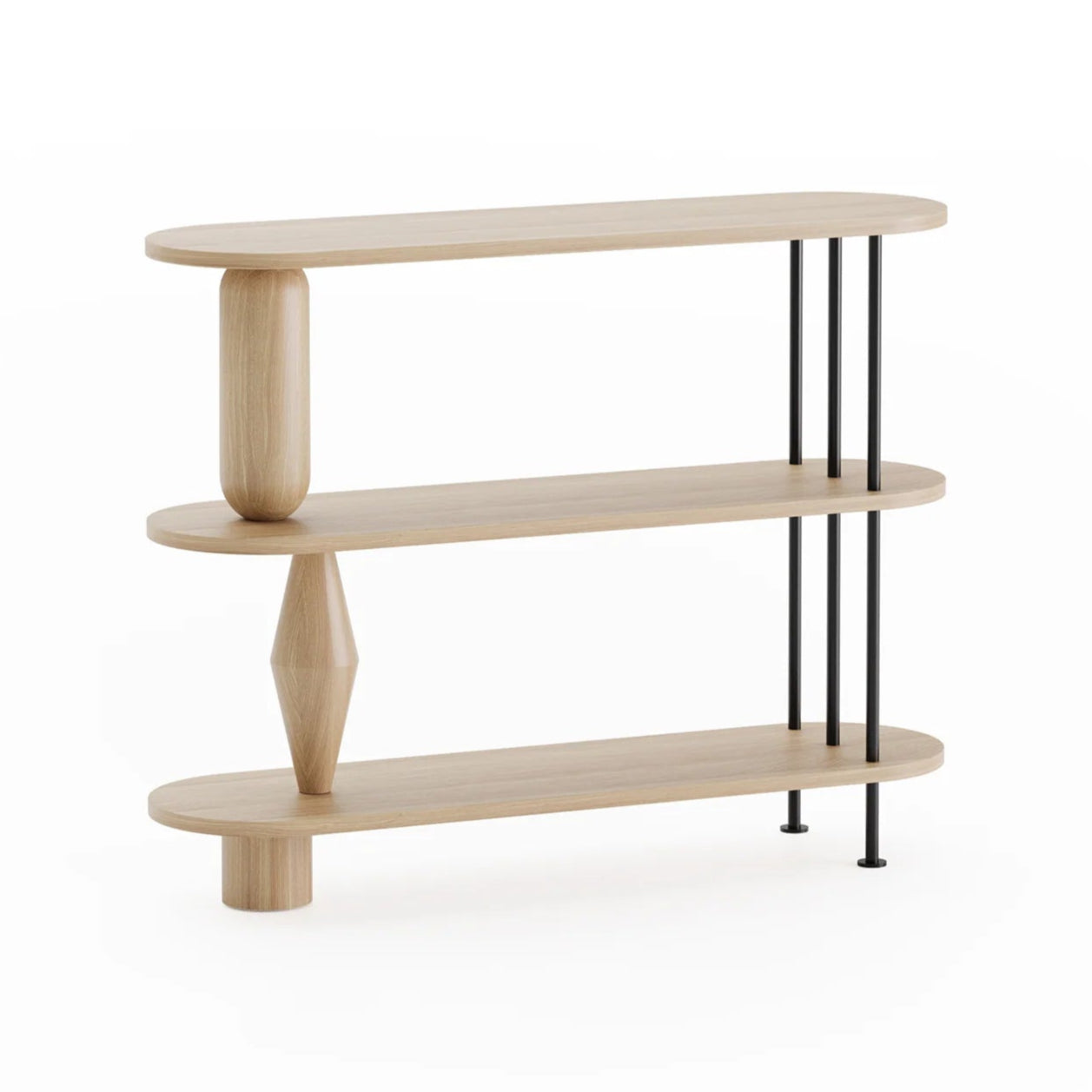 VAZOO Oak Wood Shelf