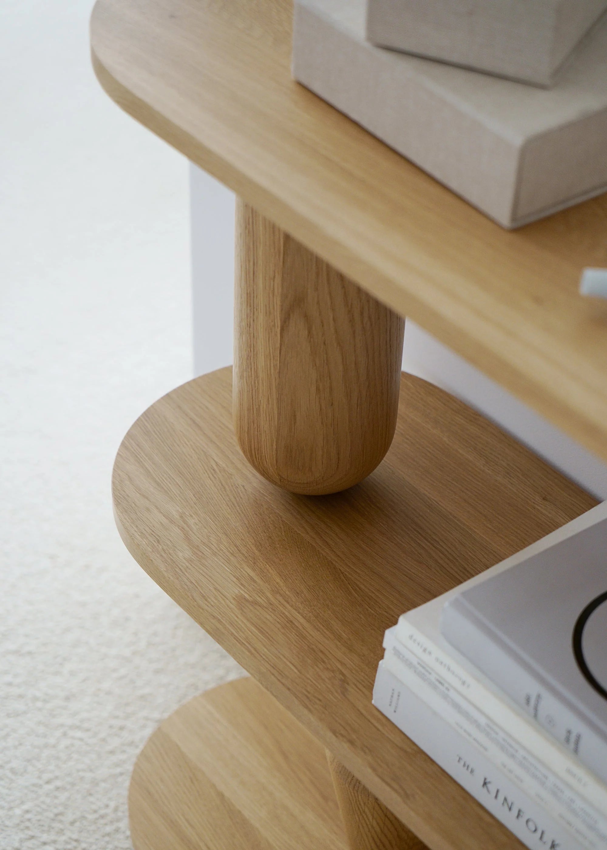 VAZOO Oak Wood Shelf