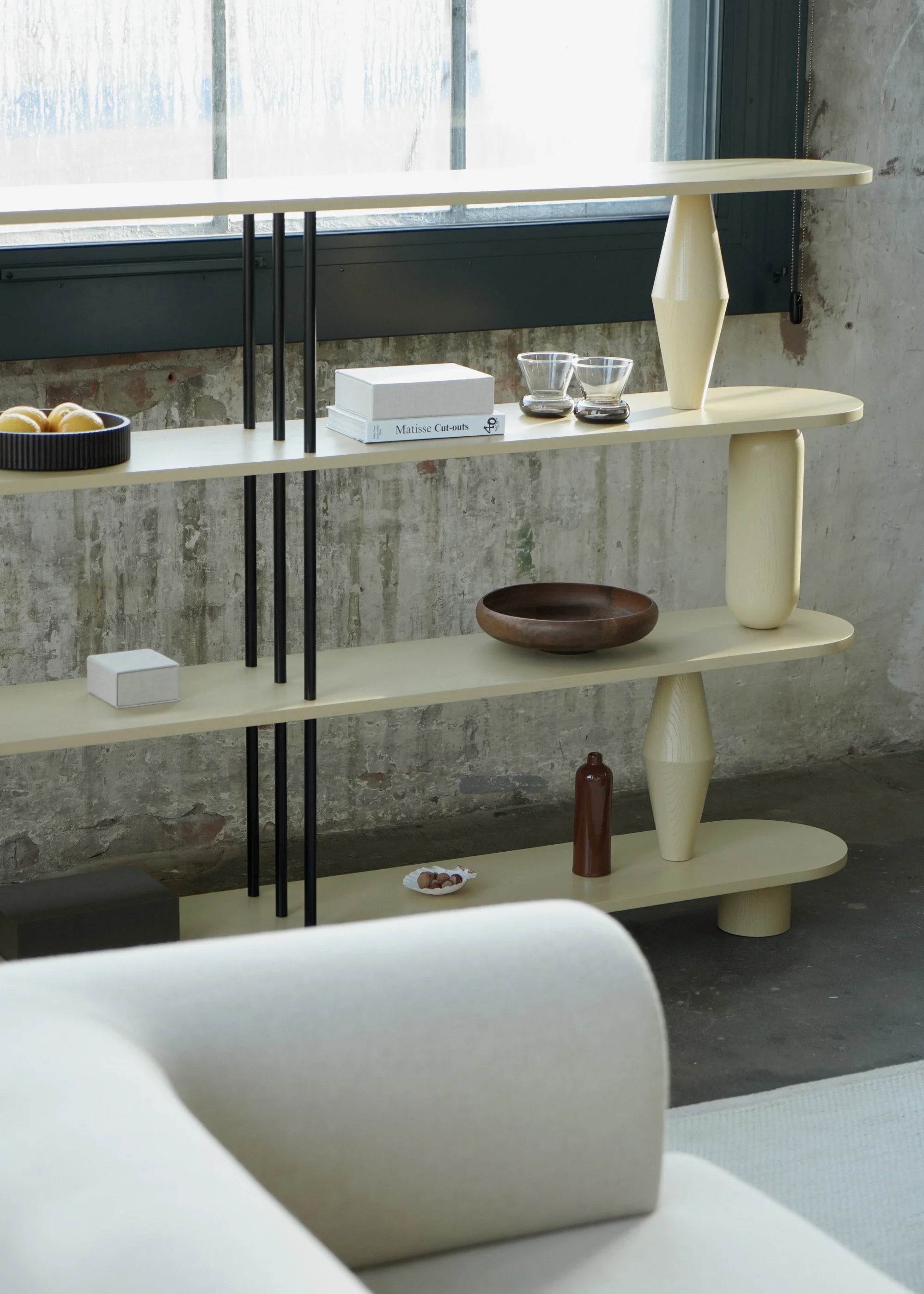 VAZOO DUO Shelf Bleached Oak Wood