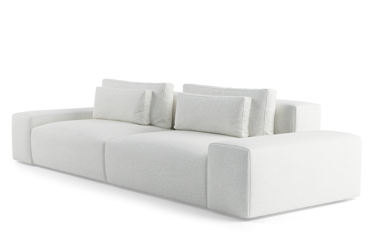 4-Seater Modular Sofa FLAVIO Upholstered