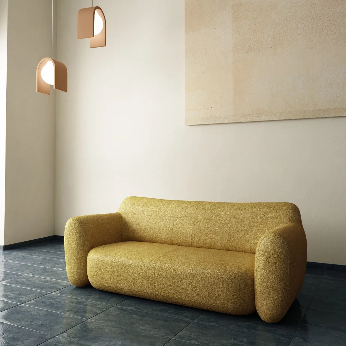 Sofa 2-osobowa MOMENTS tapicerowana