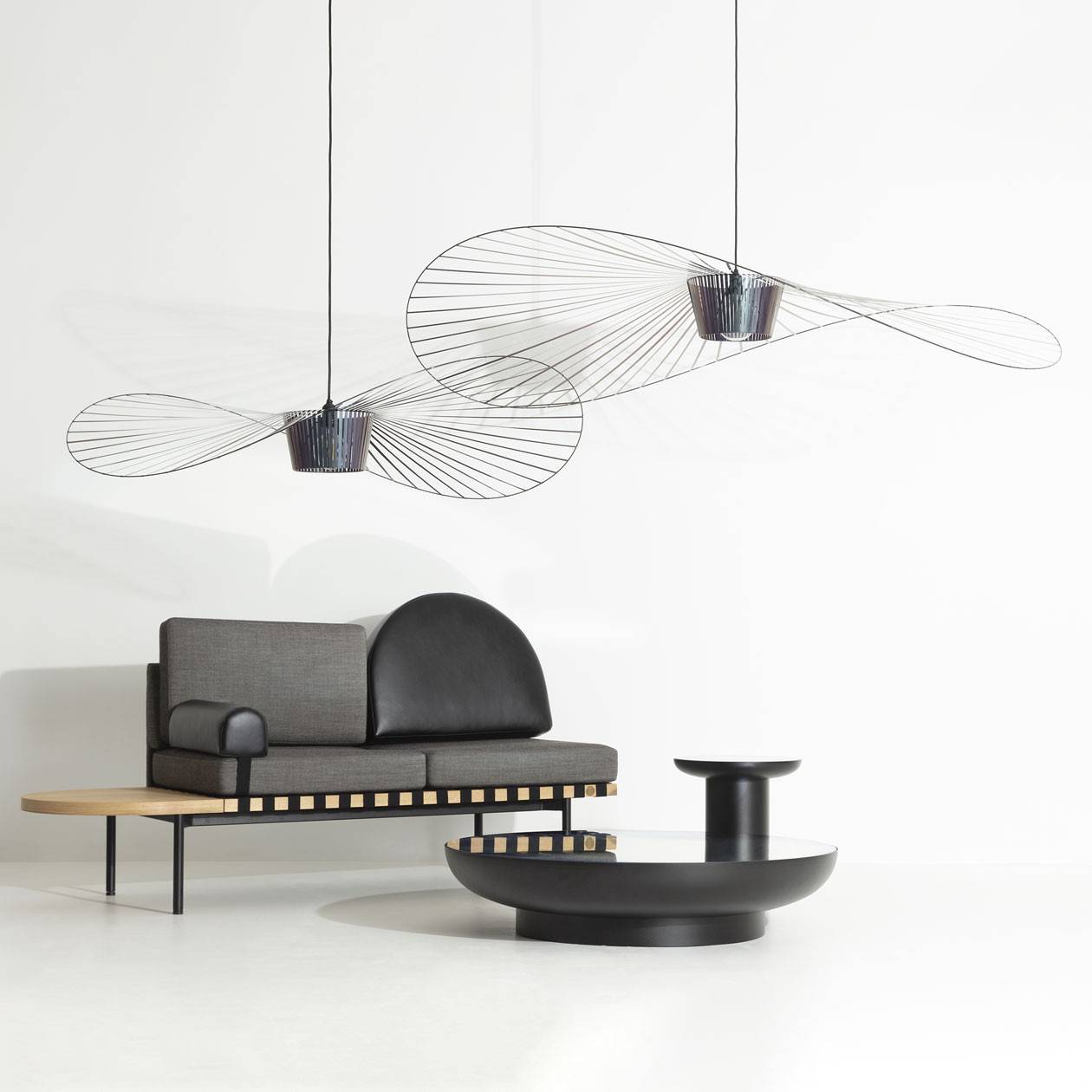 VERTIGO metallic pendant lamp