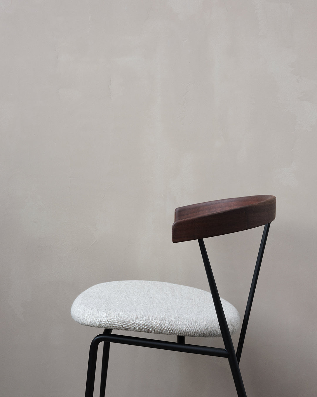 Upholstered Chair VIOLIN Oak Wood