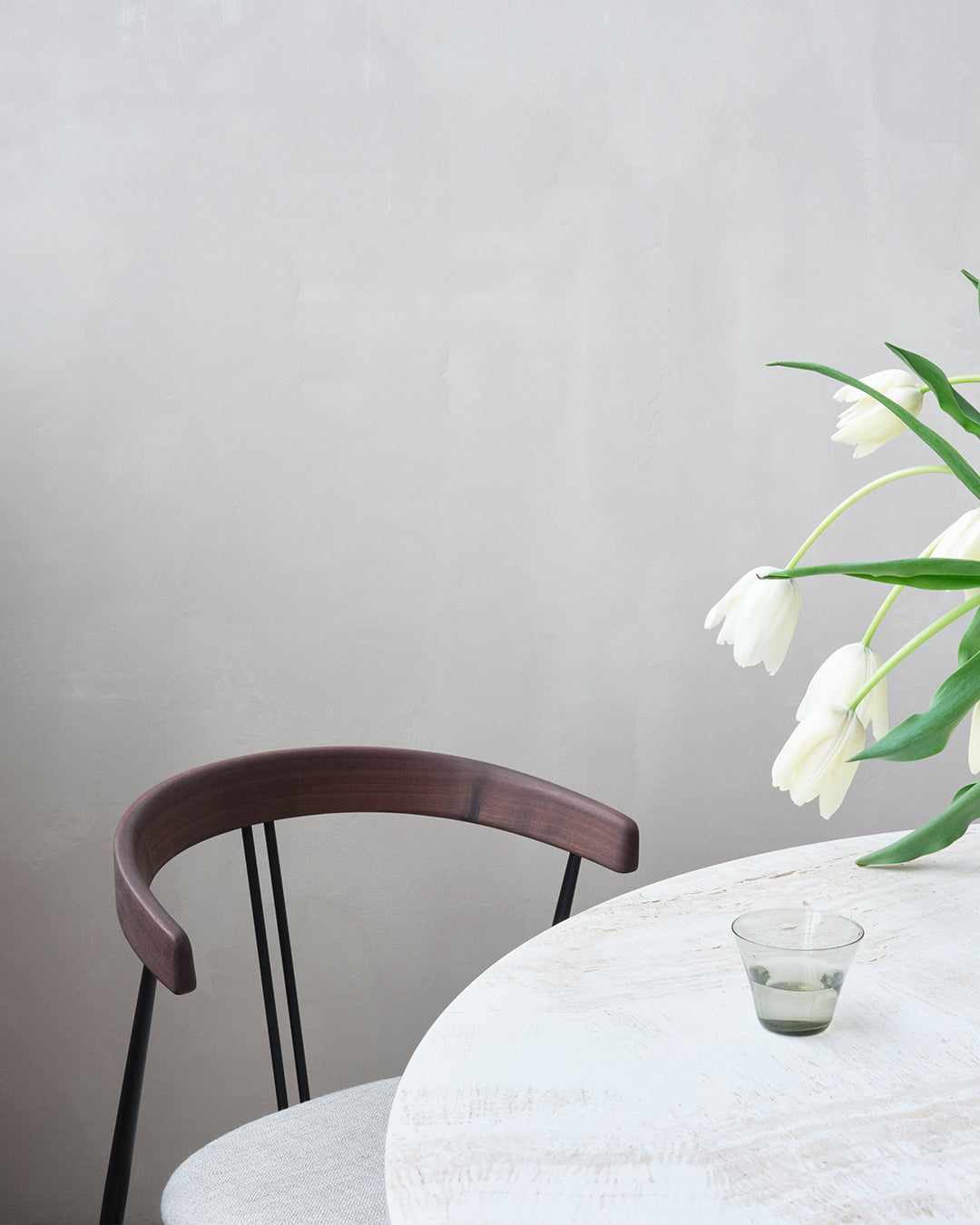 Upholstered Chair VIOLIN Oak Wood