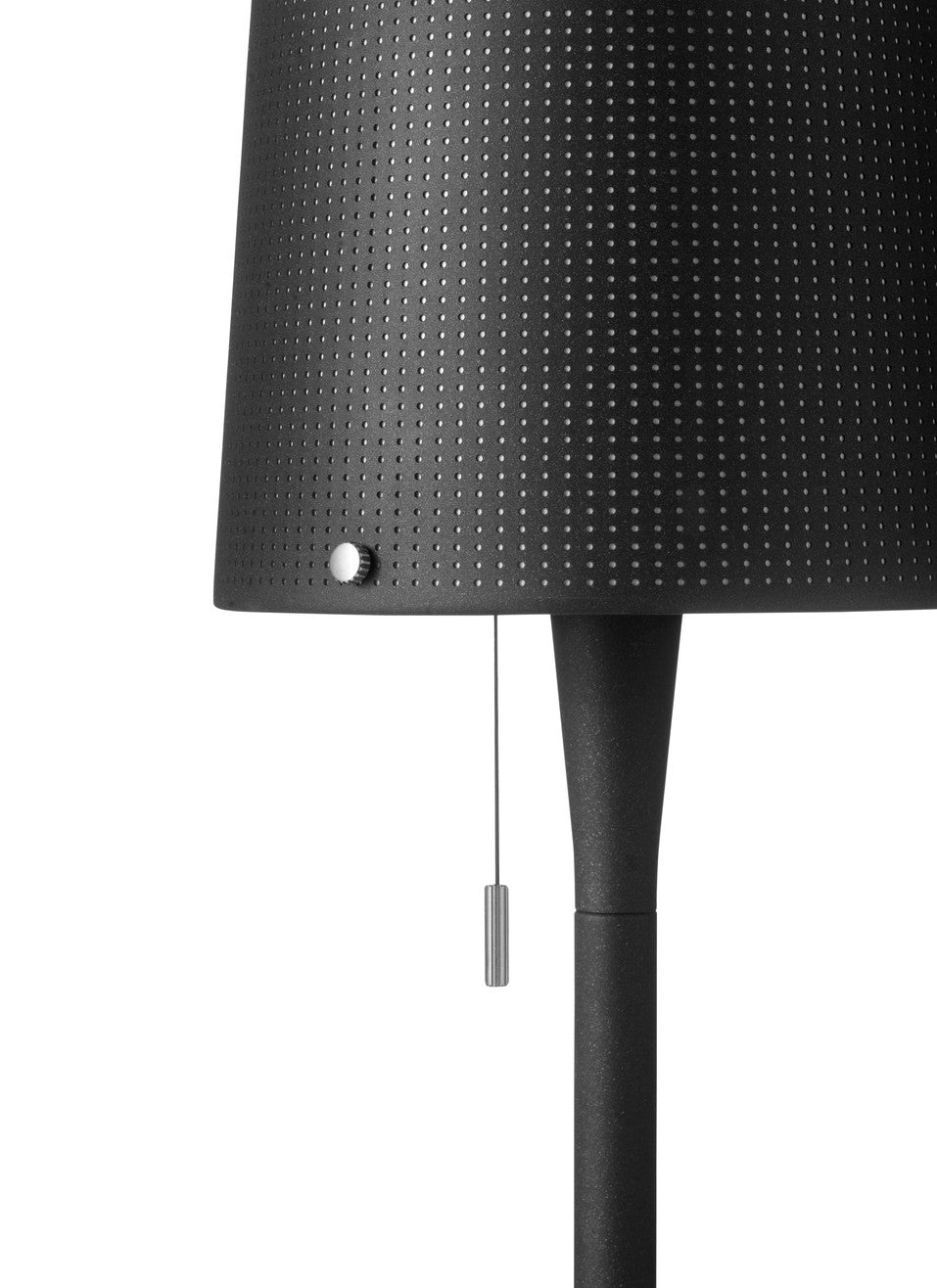 Lampa stołowa 530 czarny metal – styl industrialny
