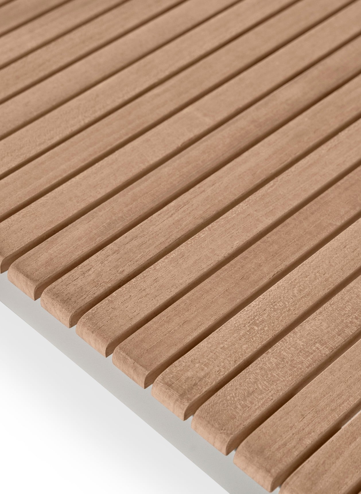 Moduł kuchni zewnętrznej ze zlewem 742 aluminium i drewno tekowe – styl minimalistyczny