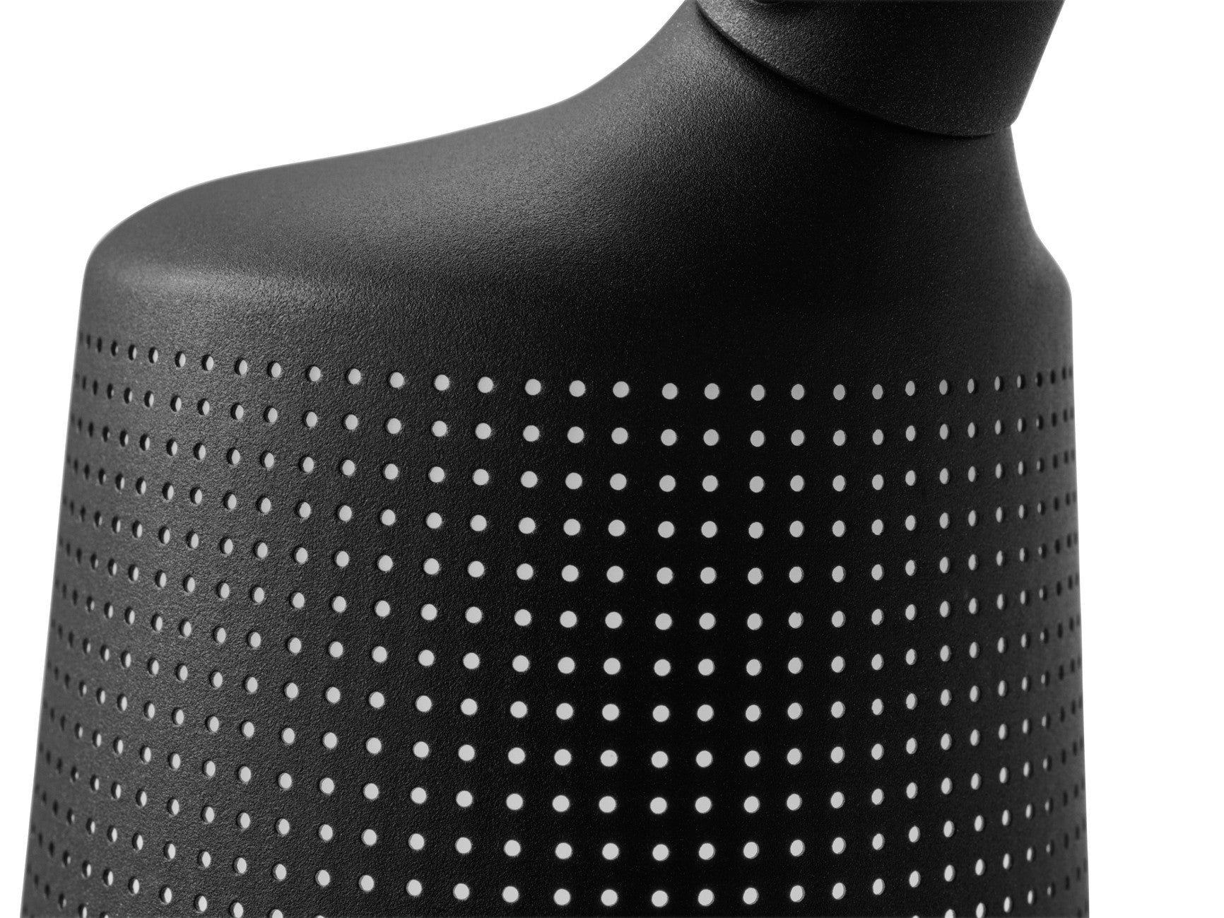 Lampa podłogowa 525 czarny metal – styl minimalistyczny