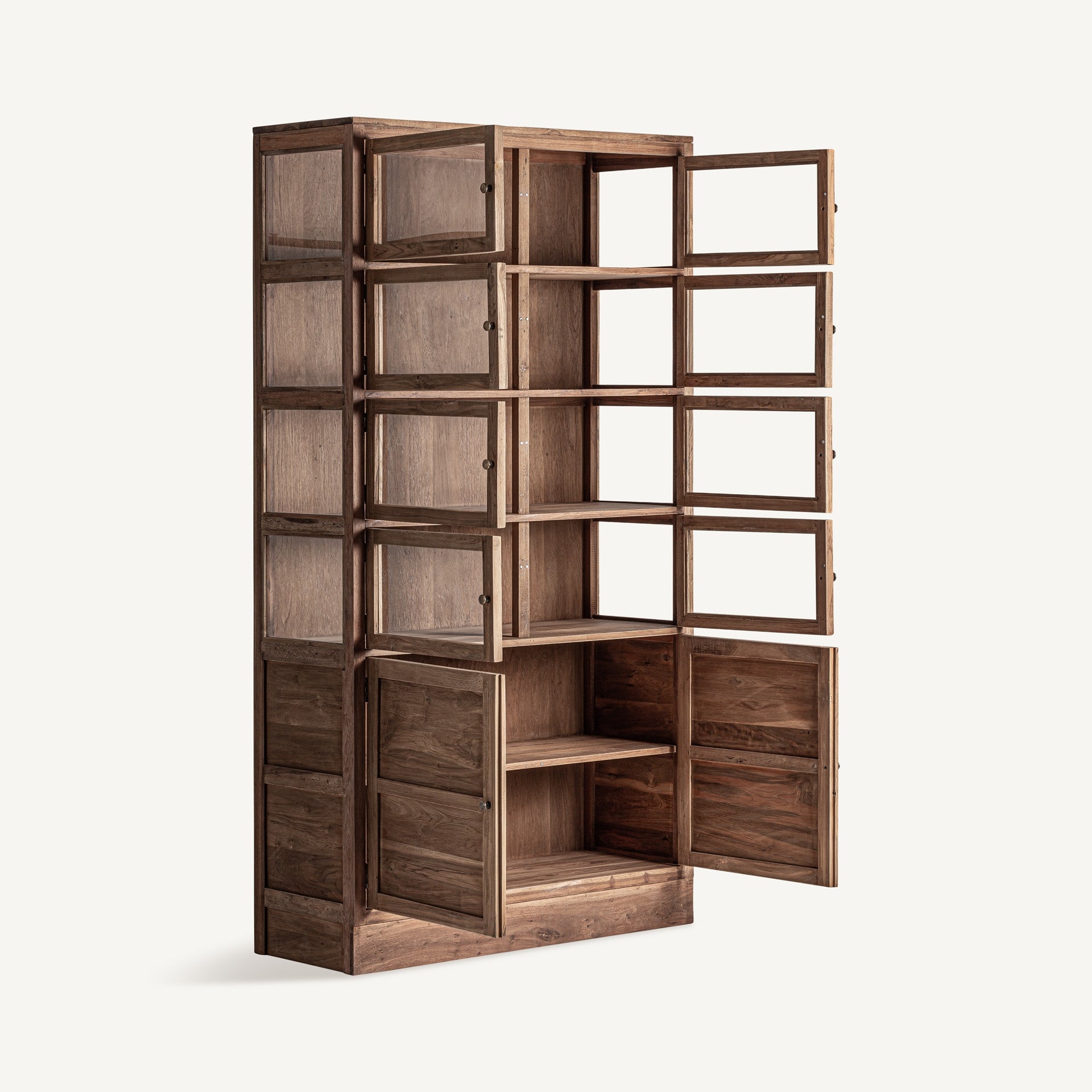 HELMOND Display Cabinet Recycled Wood