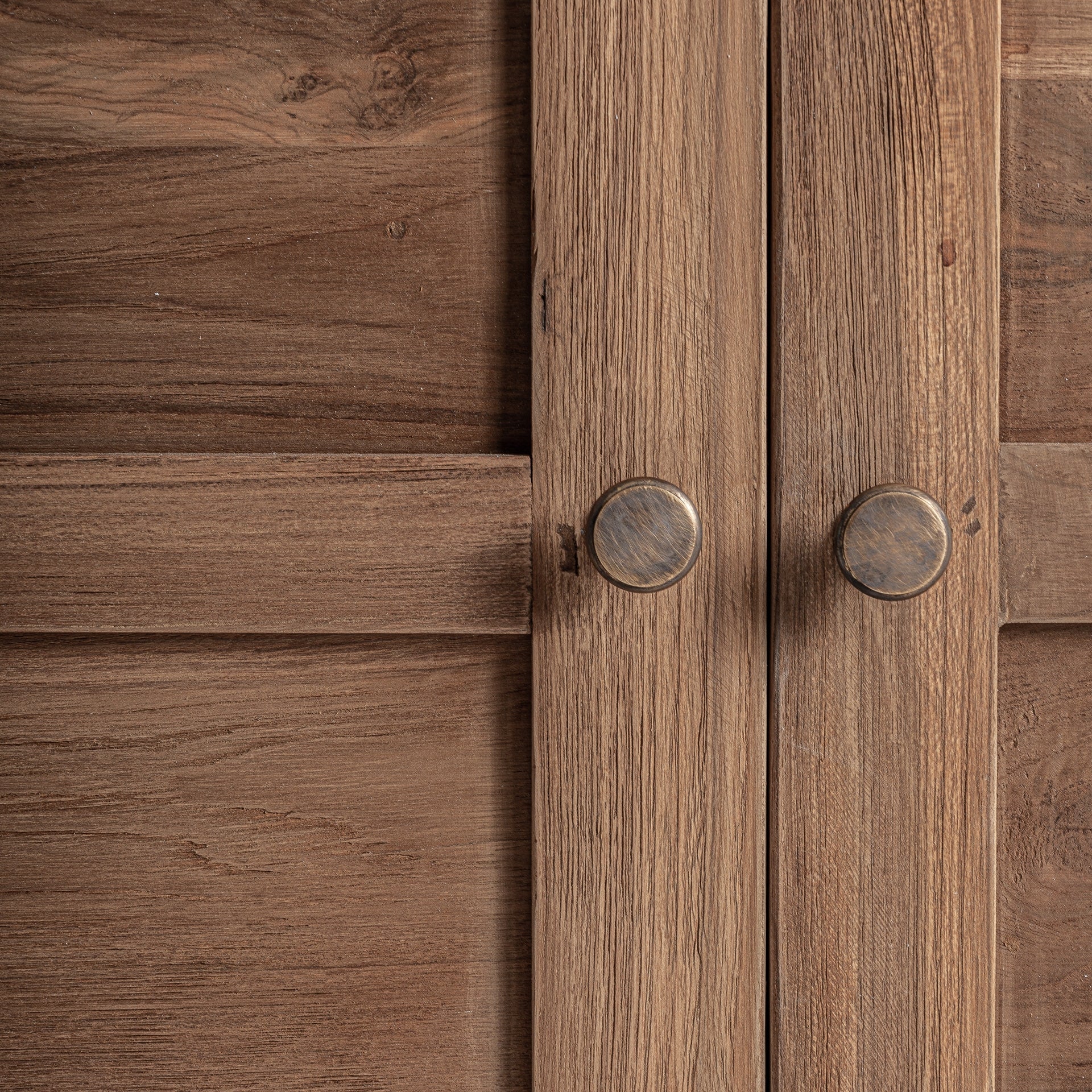 HELMOND Display Cabinet Recycled Wood