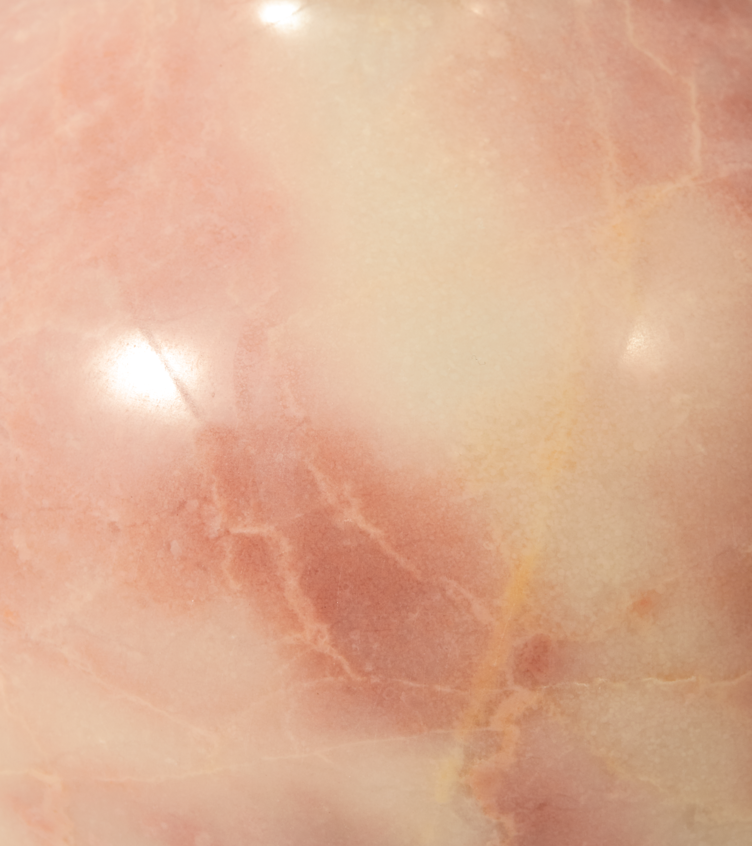 Svícen HERITAGE BELL světle růžový mramor