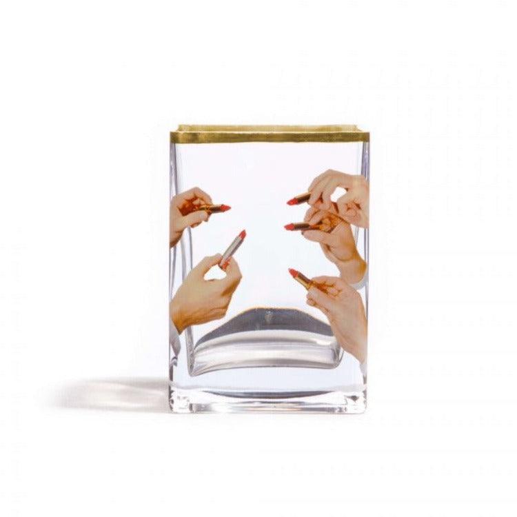 Wazon LIPSTICK szklany Seletti    Eye on Design