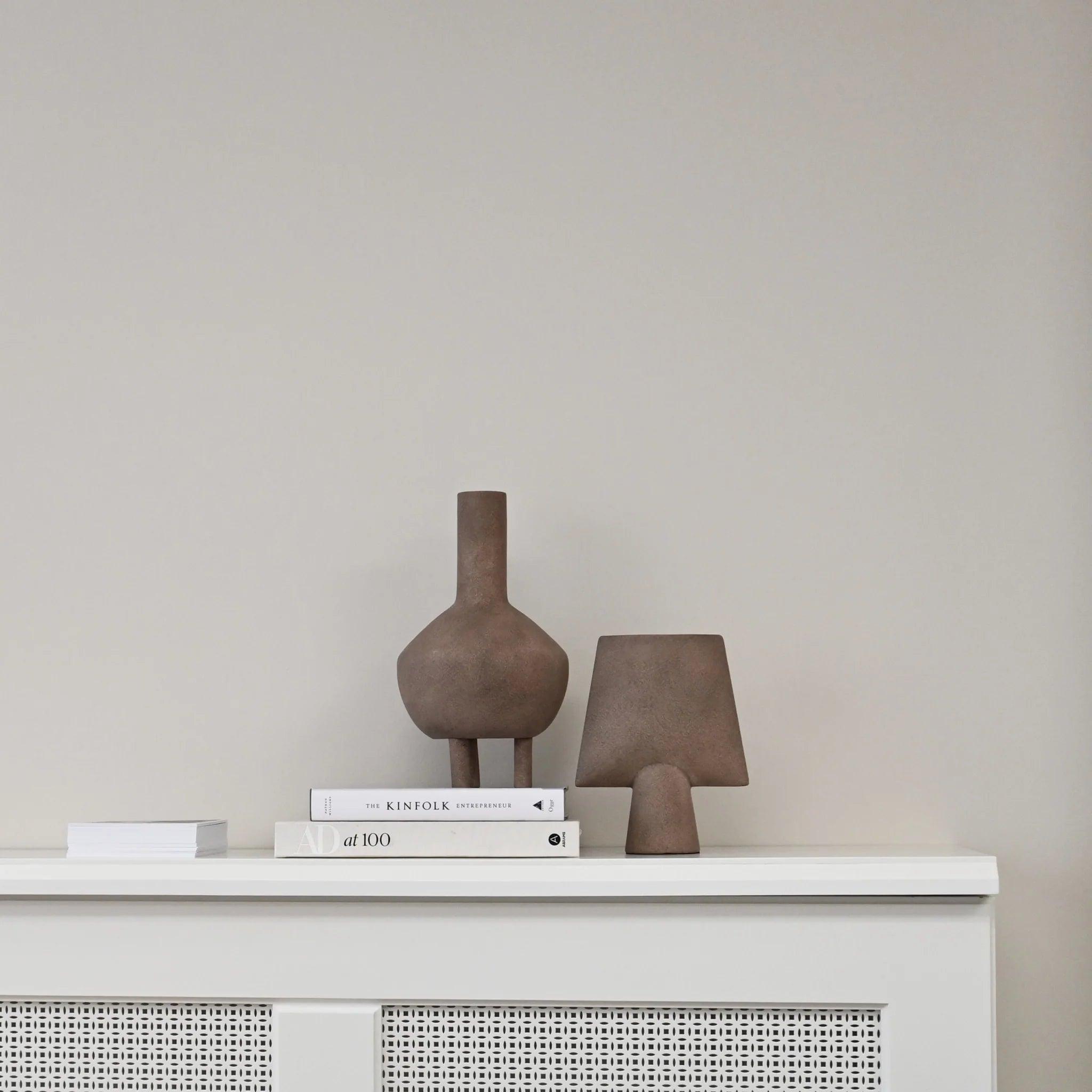 Wazon SPHERE SQUARE ciemnobeżowy 101 Copenhagen    Eye on Design