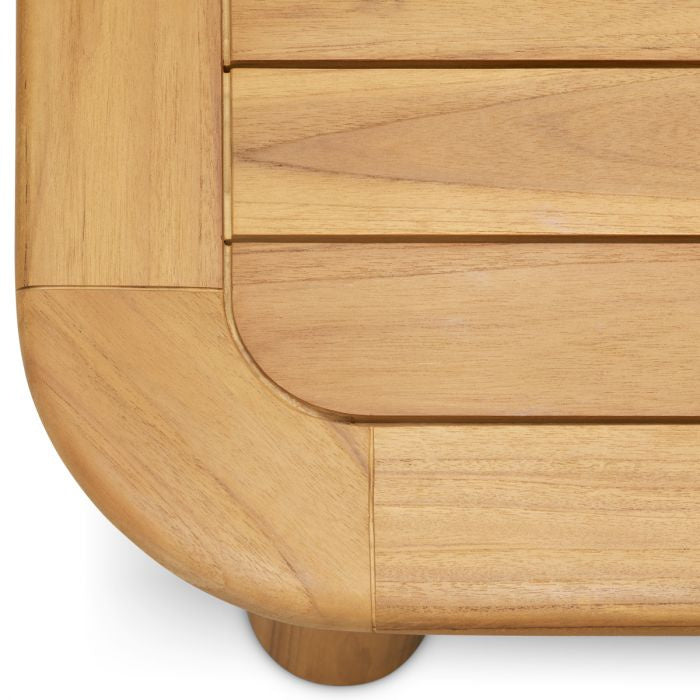 Boční venkovní stolek WESTON z teakového dřeva