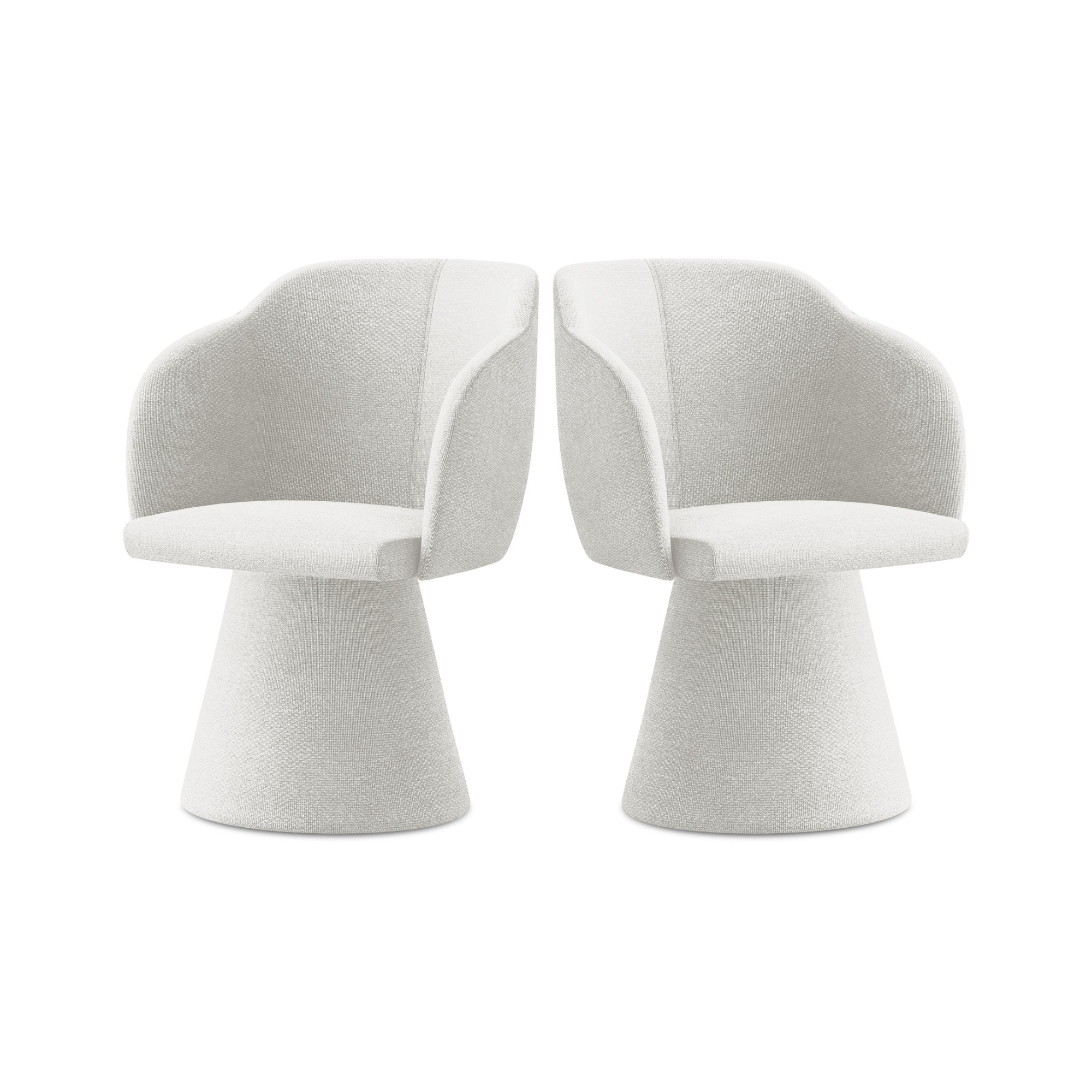 KANOA Chair White Boucle
