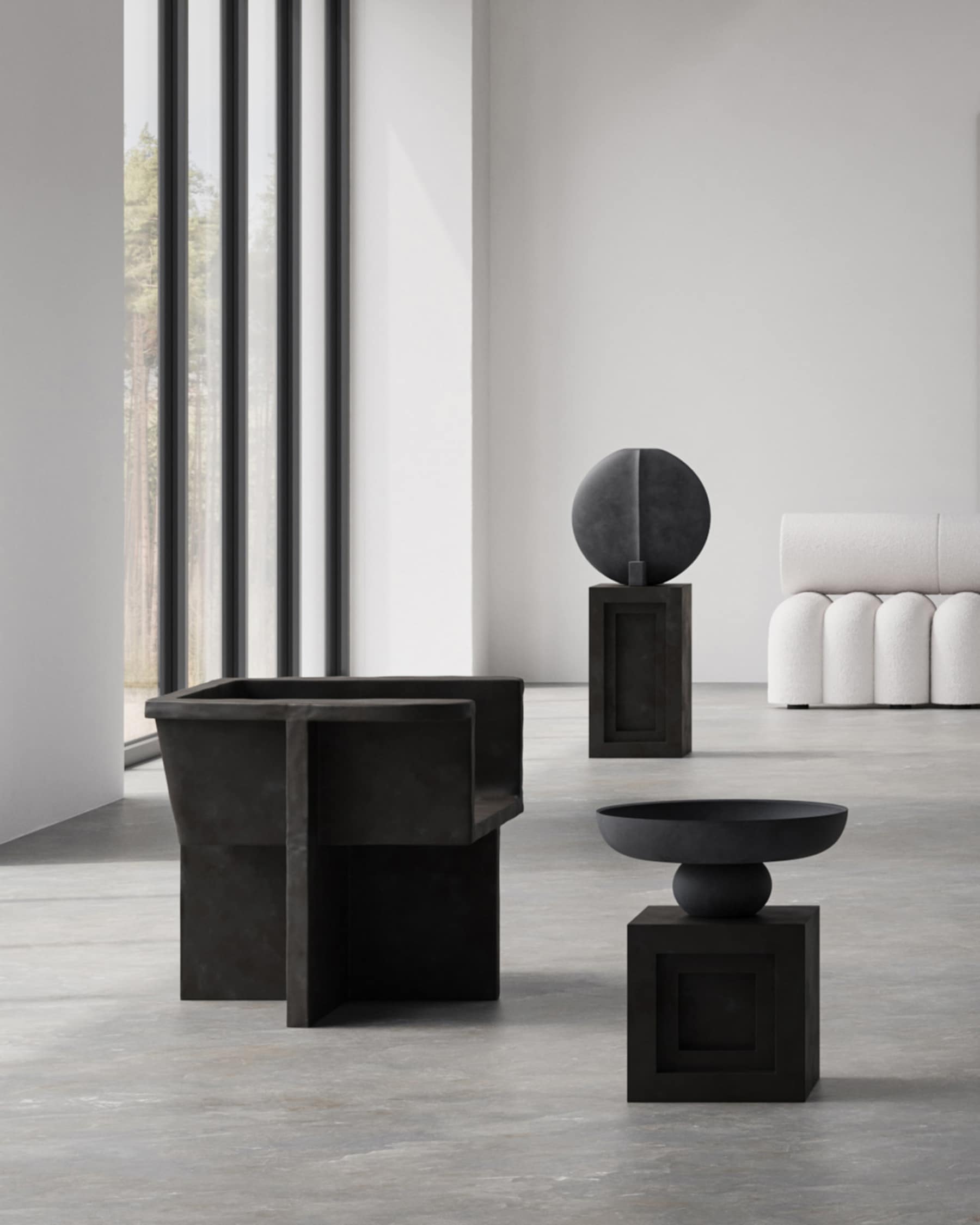 BRUTUS coffee armchair