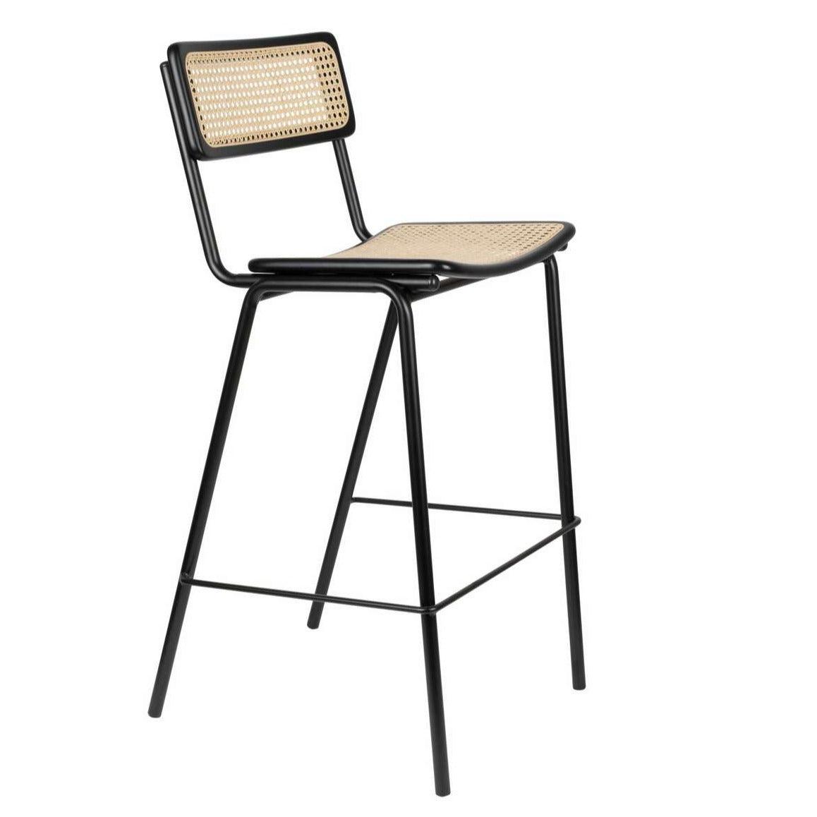 Wyższy stołek barowy JORT czarny Zuiver    Eye on Design