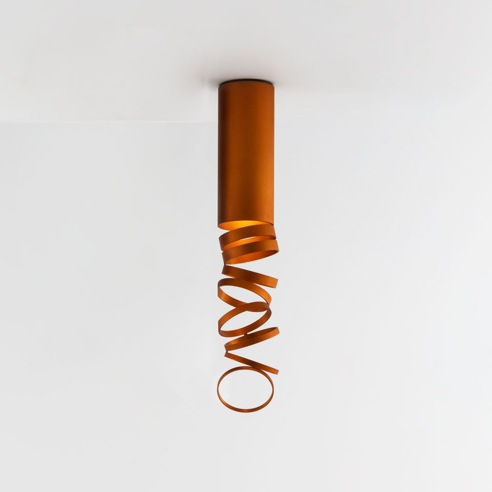 DECOMPOSE Ceiling Lamp Orange