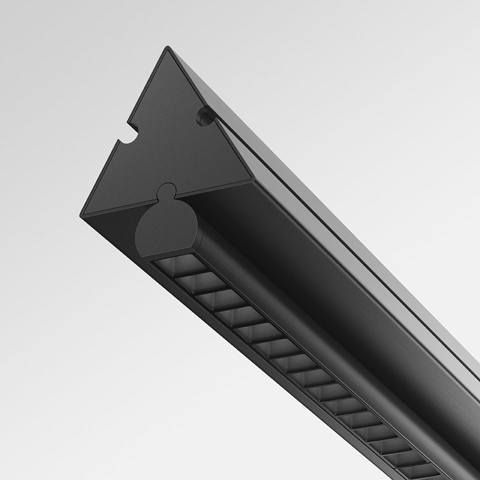 Závěsné svítidlo DREISPITZ HORIZONTAL černé