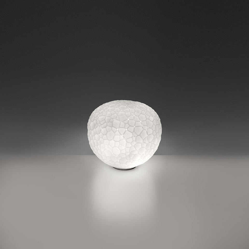 Meteorite Table Lamp White