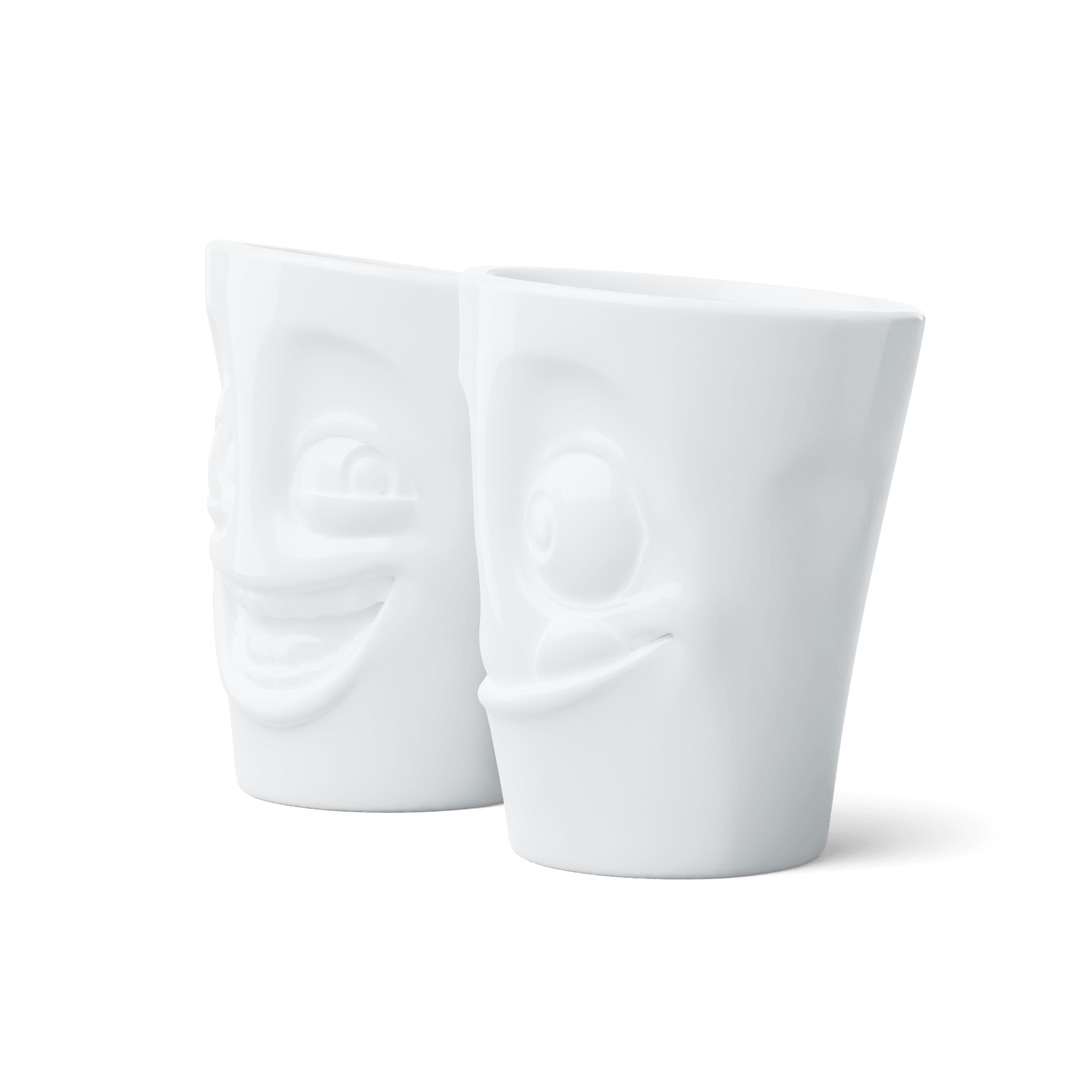 Zestaw kubków JOKING & TASTY biały – 58products