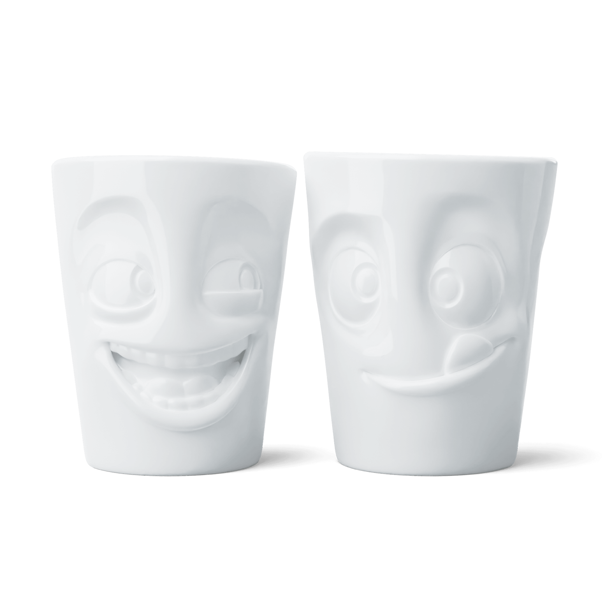 Zestaw kubków JOKING & TASTY biały, marka 58products