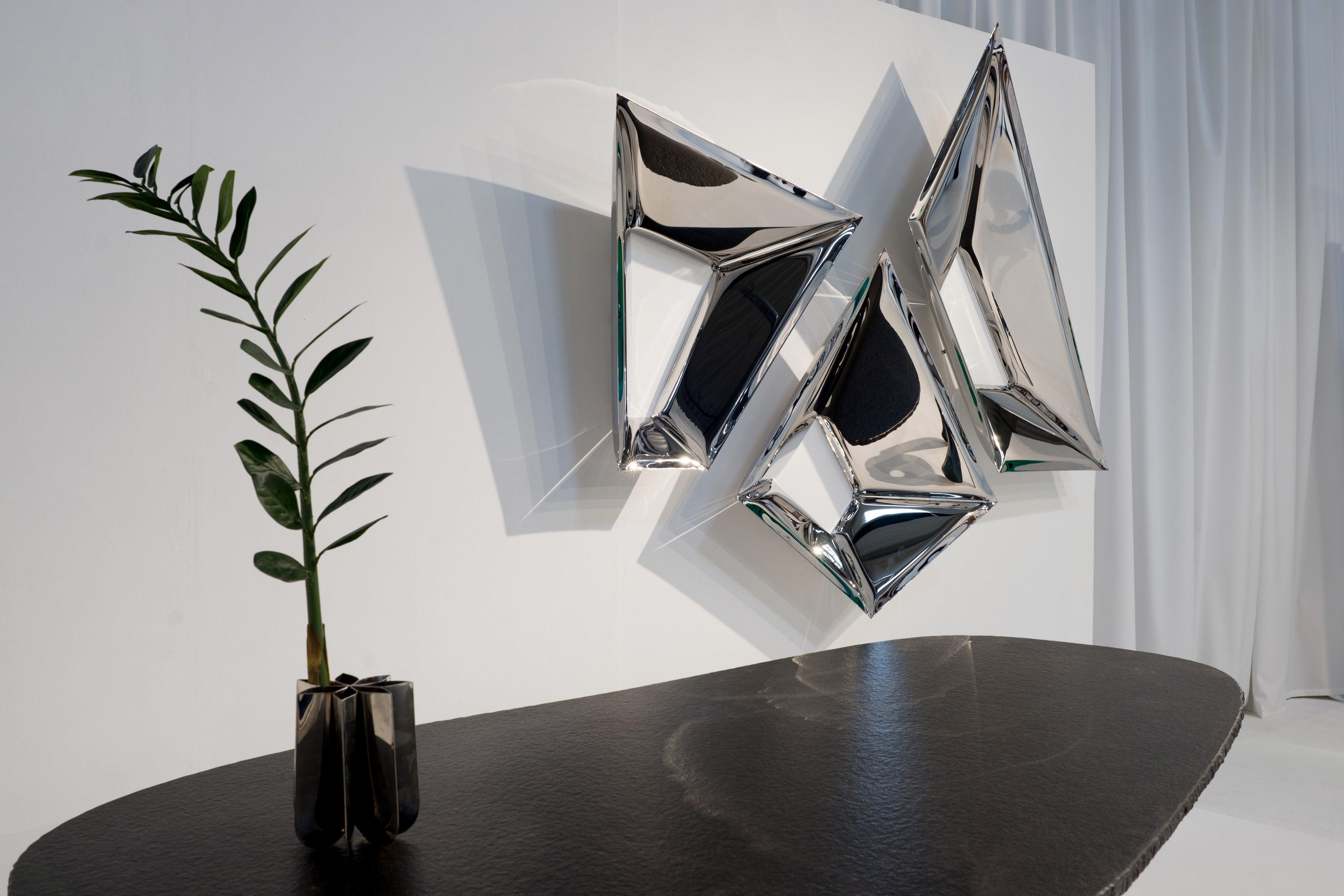 Zestaw luster CRYSTALS inox Zieta Studio    Eye on Design