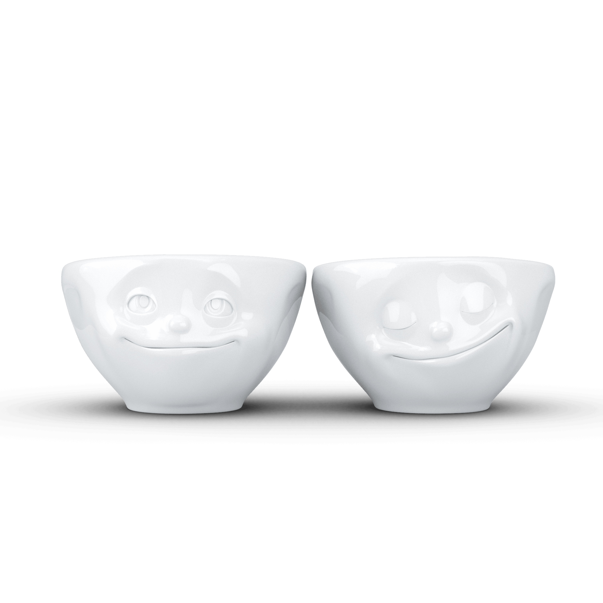 Zestaw małych miseczek DREAMY & HAPPY biały – 58products