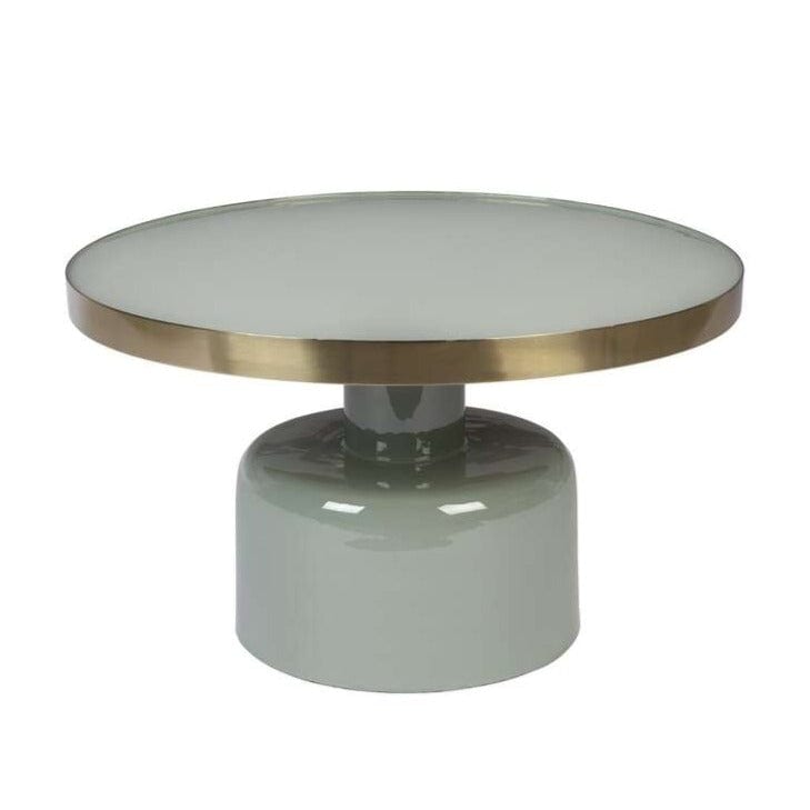 [brak] Stolik kawowy niski GLAM miętowy Zuiver    Eye on Design