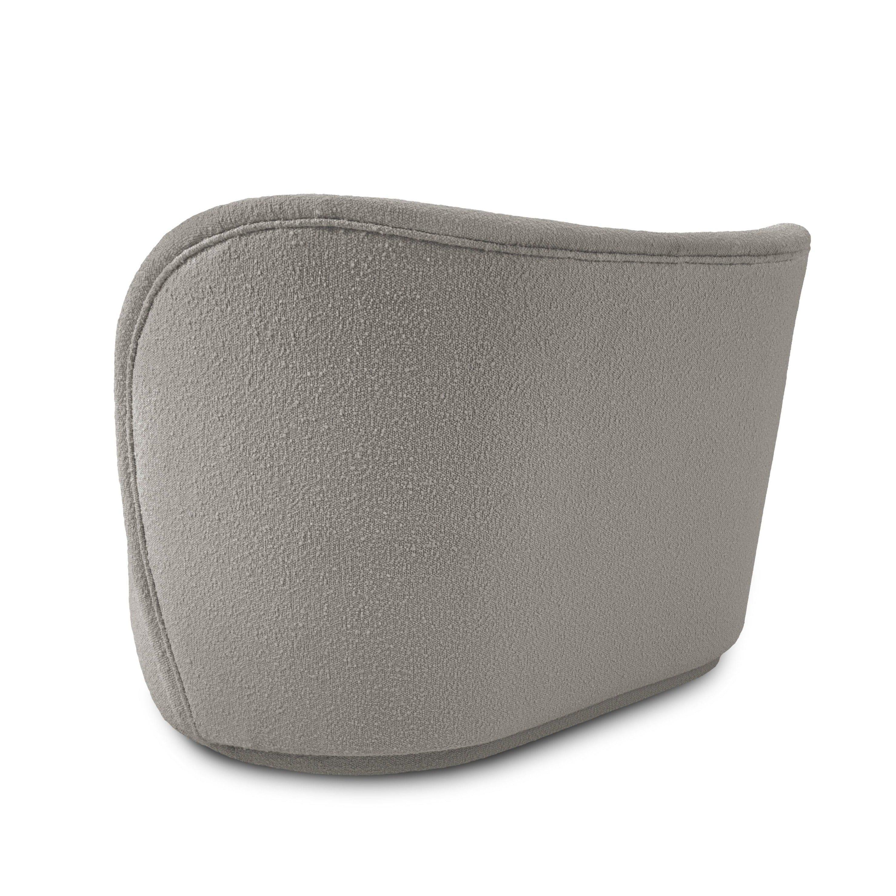 Sofa 2-osobowa SAAMIT boucle szary Micadoni    Eye on Design