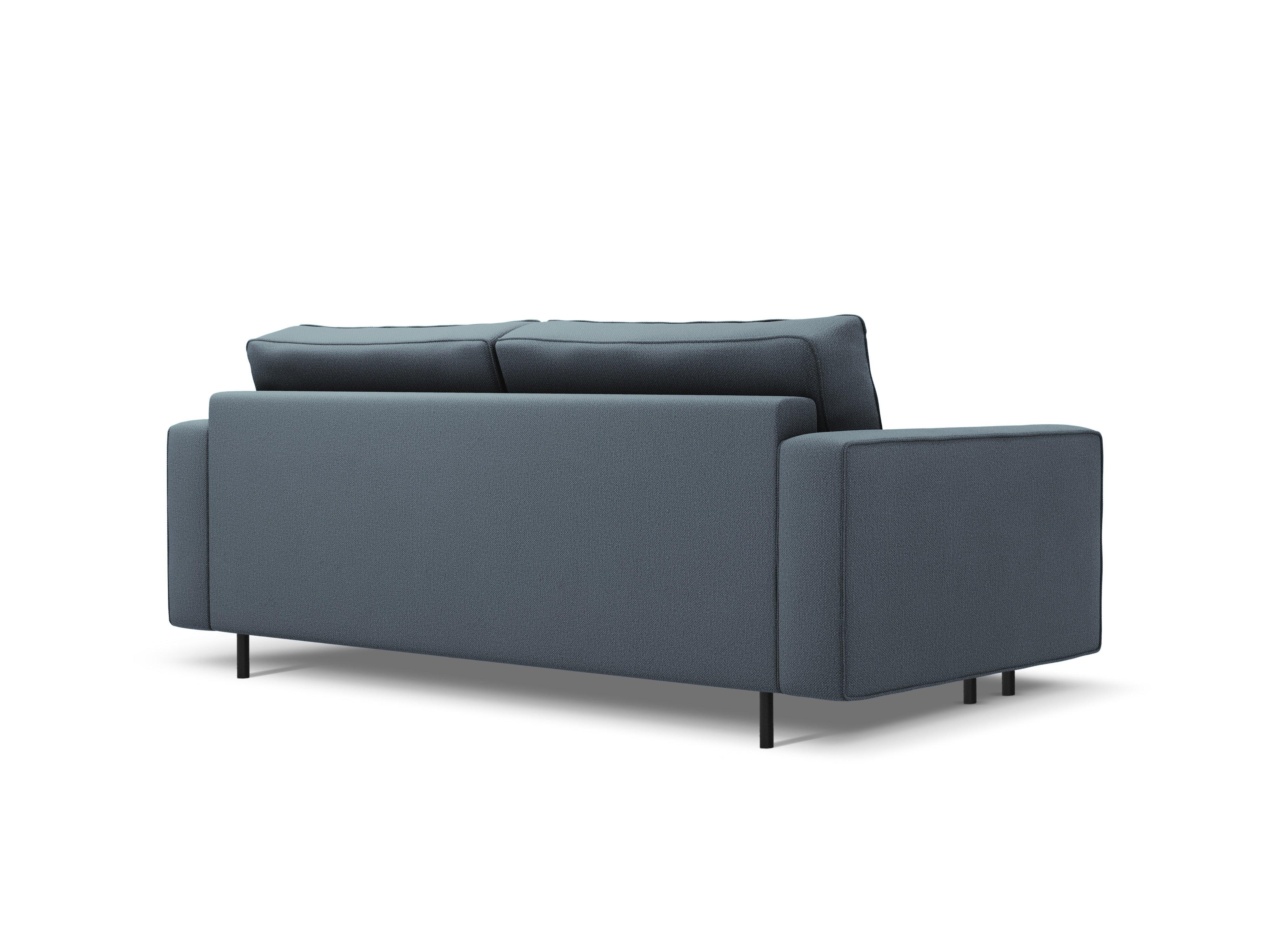 Sofa z funkcją spania CARO niebieski Micadoni    Eye on Design