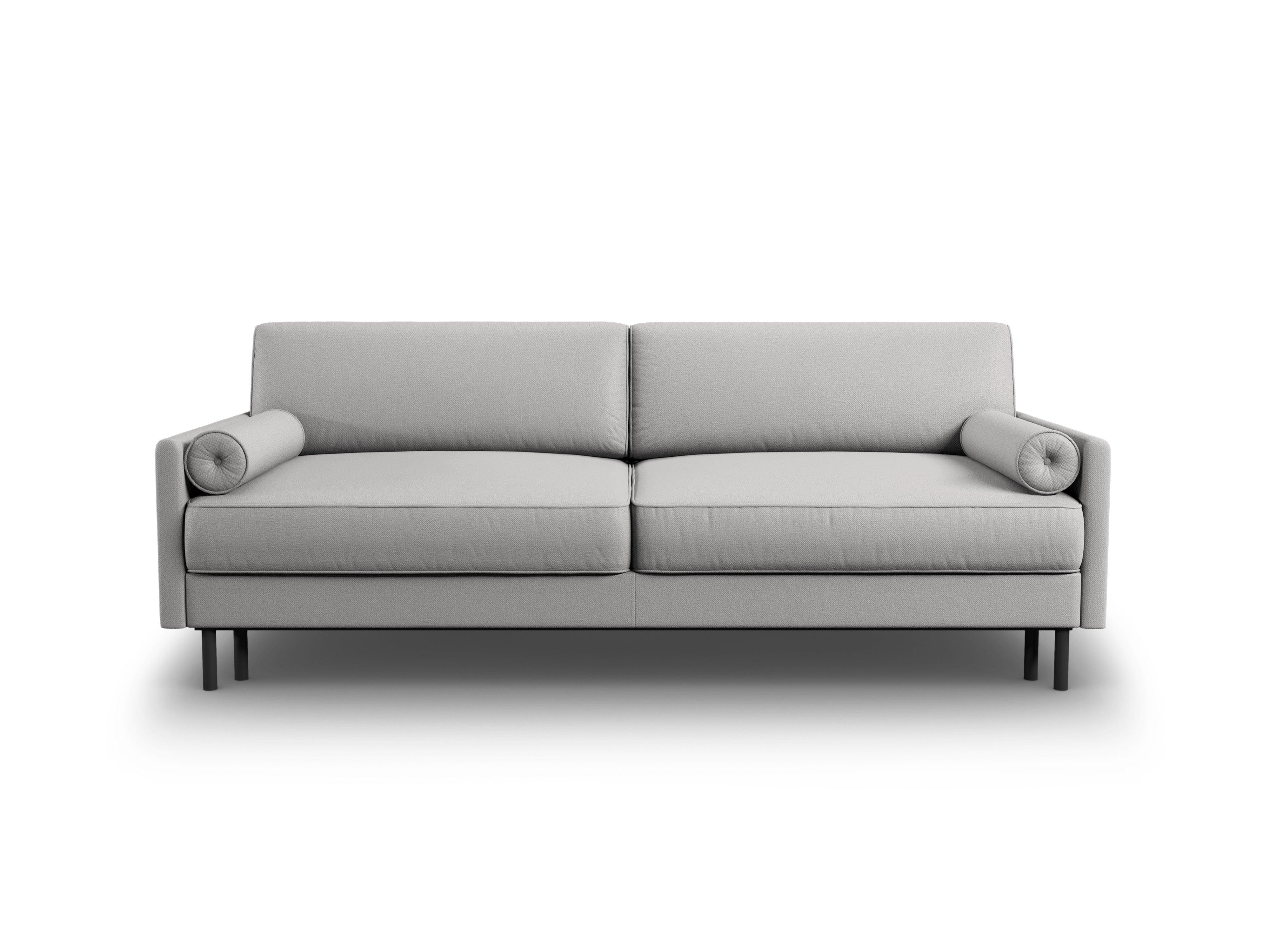 Sofa z funkcją spania SCOTT jasnoszary Micadoni    Eye on Design