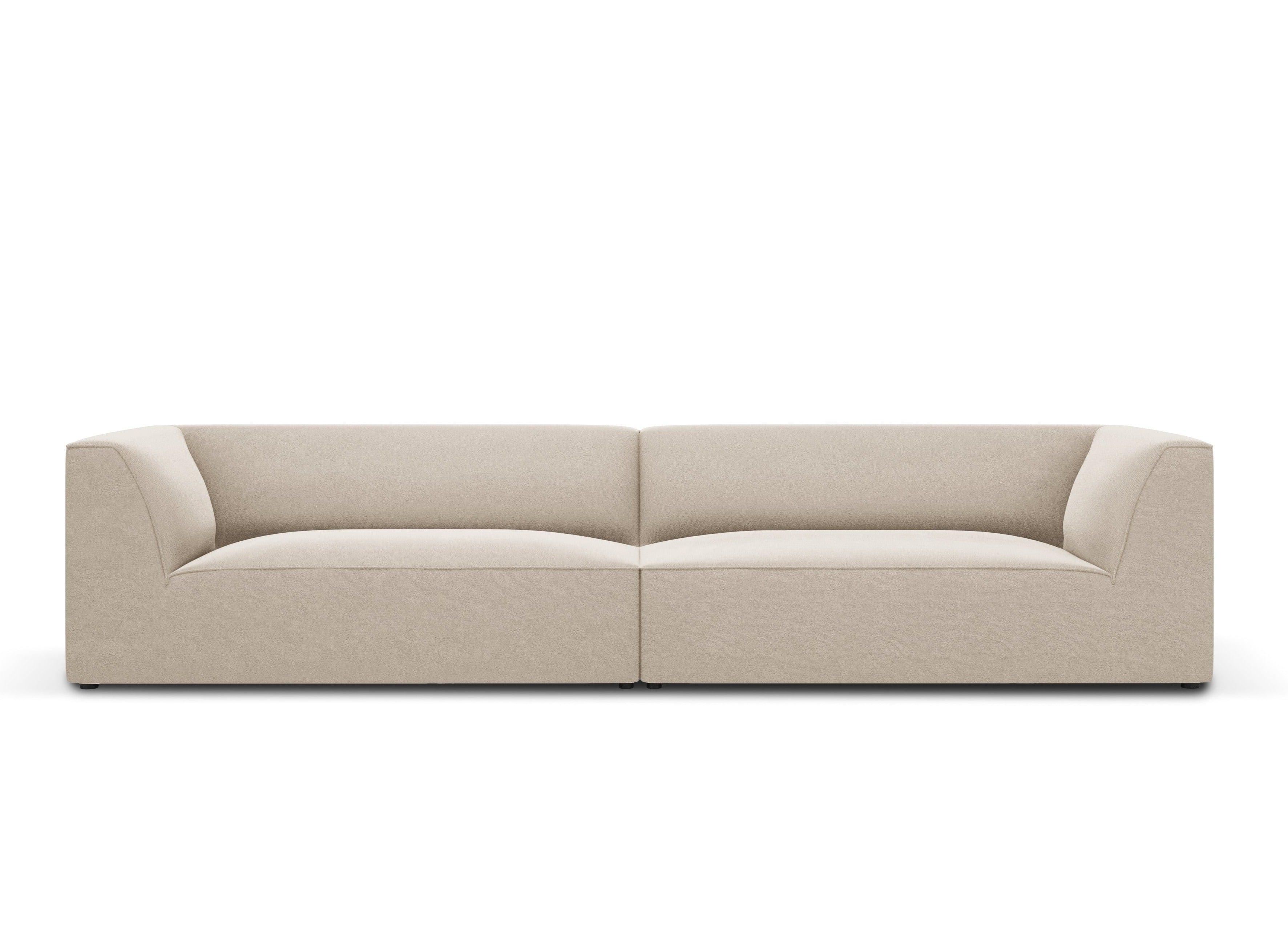 Sofa aksamitna RUBY beżowy Micadoni    Eye on Design