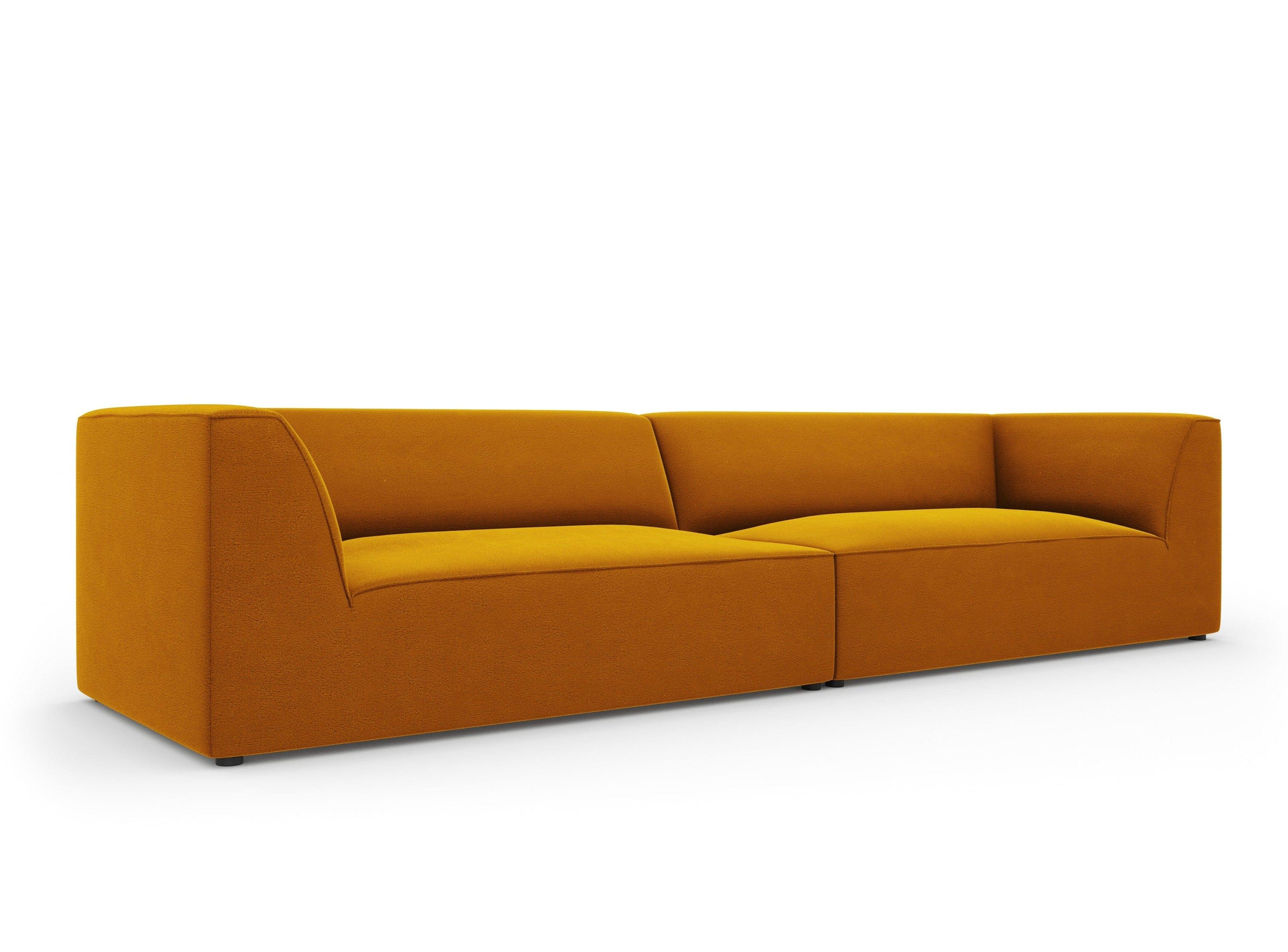 Sofa aksamitna RUBY żółty Micadoni    Eye on Design