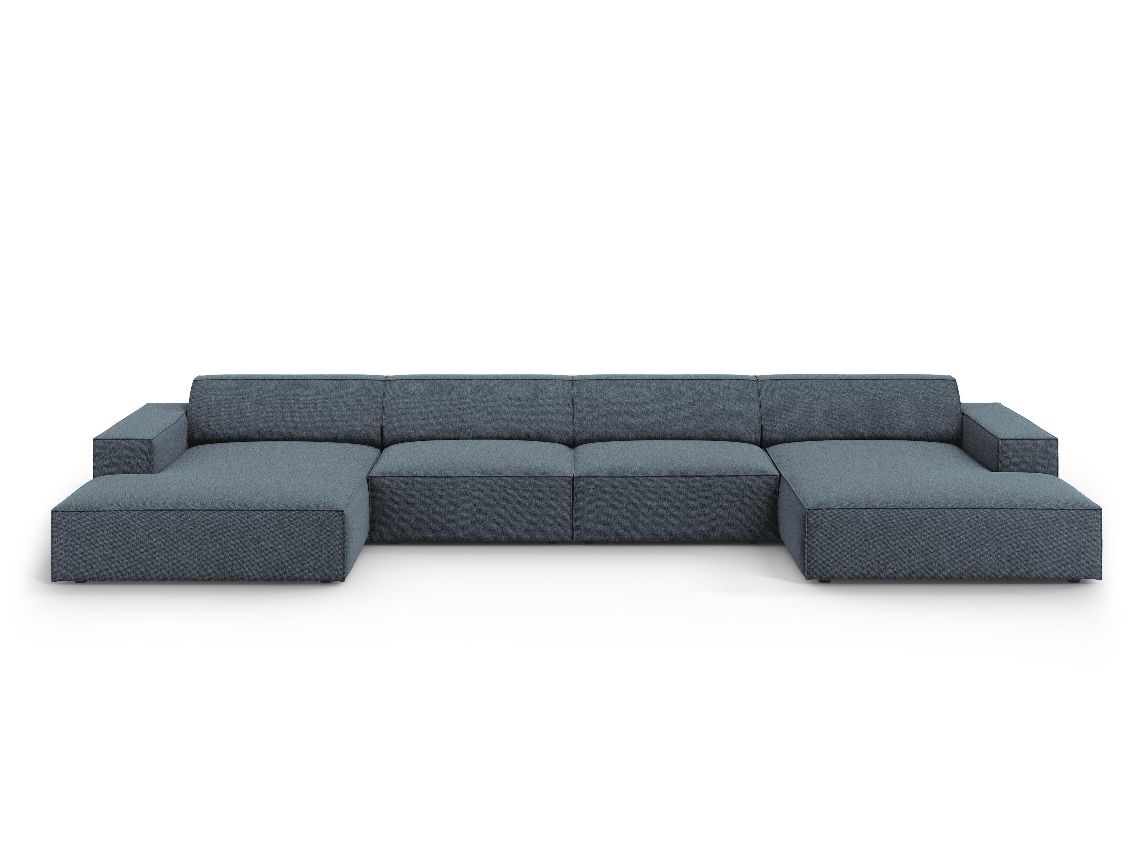 Sofa panoramiczna JODIE niebieski Micadoni    Eye on Design