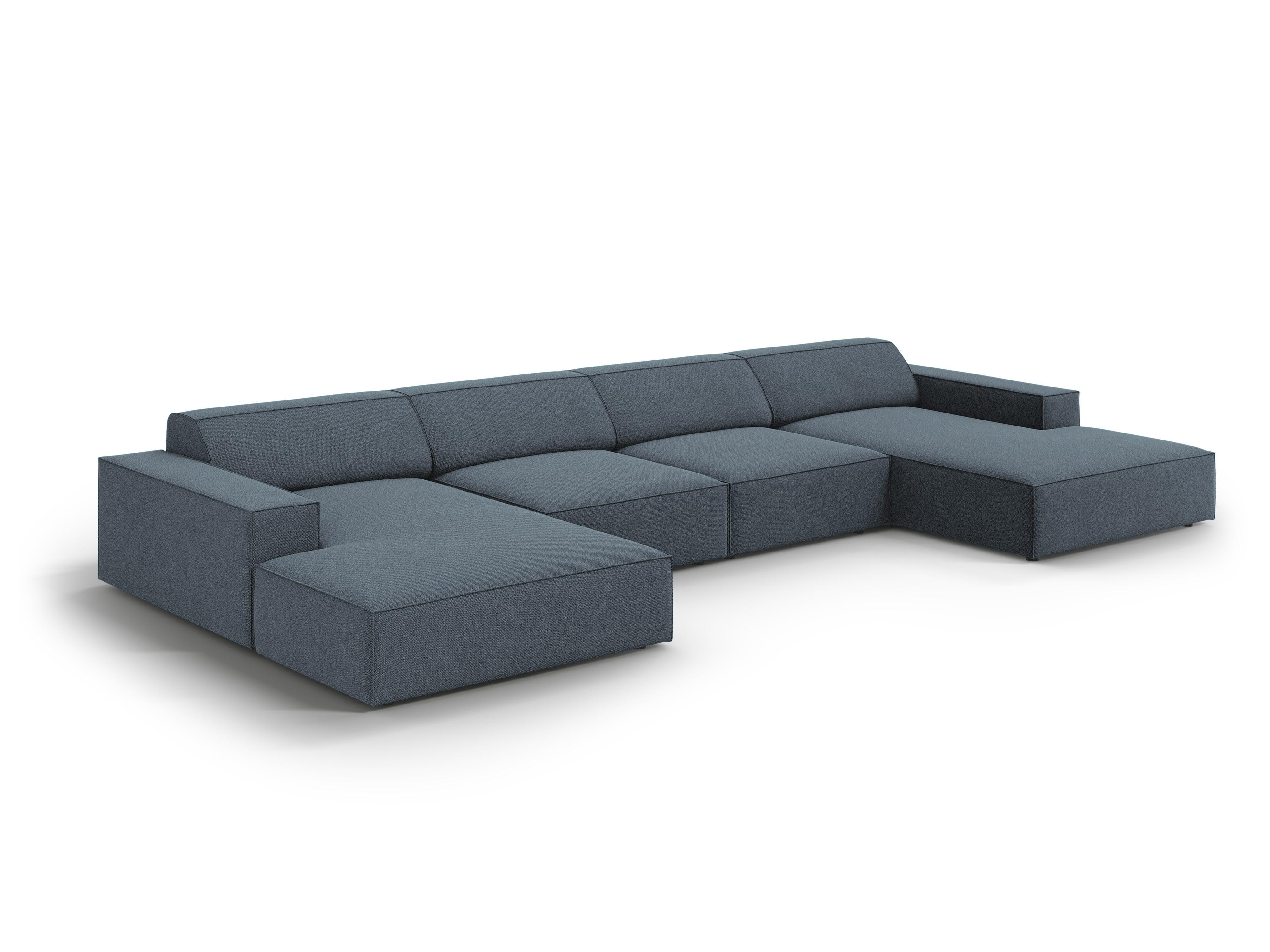 Sofa panoramiczna JODIE niebieski Micadoni    Eye on Design
